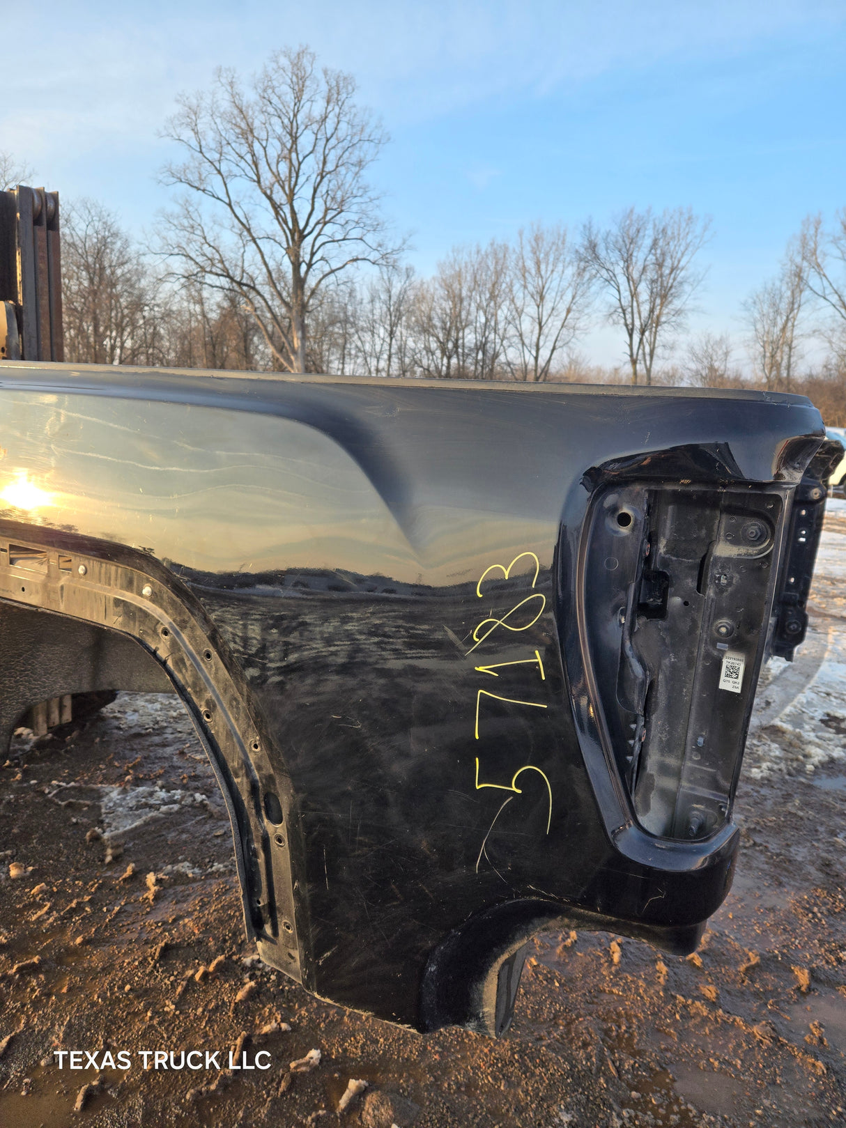 2019-2025 GMC Sierra 2500 3500 HD 6' 6" Short Truck Bed - Black