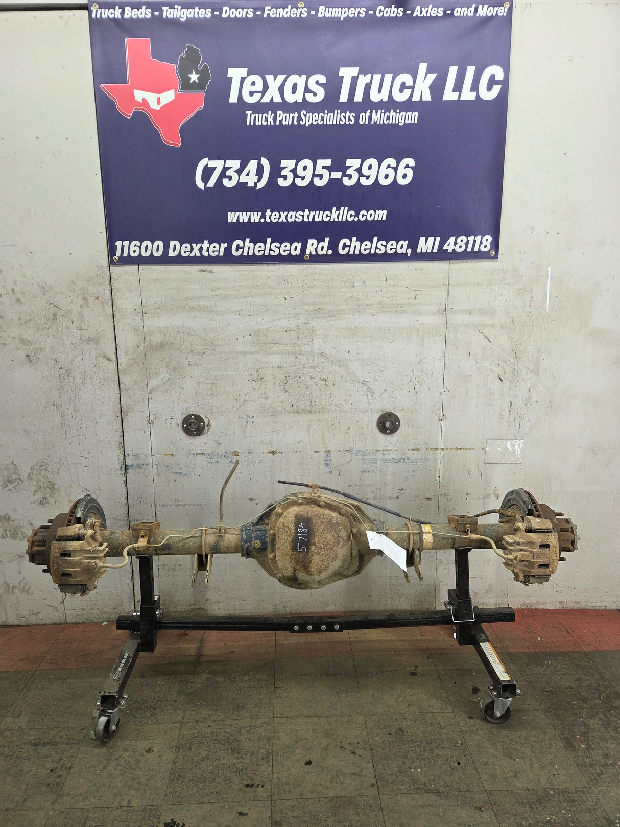 1999-2001 Ford Super Duty F250 F350 SRW Rear Axle 3.73 Ratio