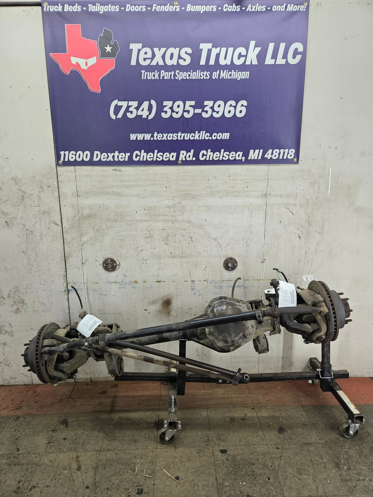 2008-2010 Ford Super Duty F250 F350 FRONT Axle 3.73 SRW