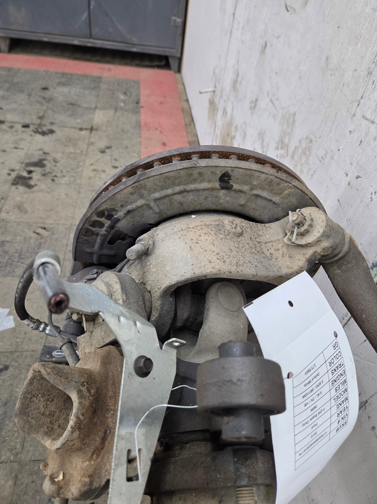 2008-2010 Ford Super Duty F250 F350 FRONT Axle 3.73 SRW