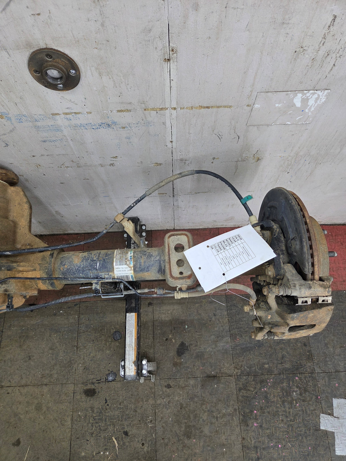 2012-2014 Ford F150 9.75" Rear Axle 3.55 Gear Ratio Limited Slip