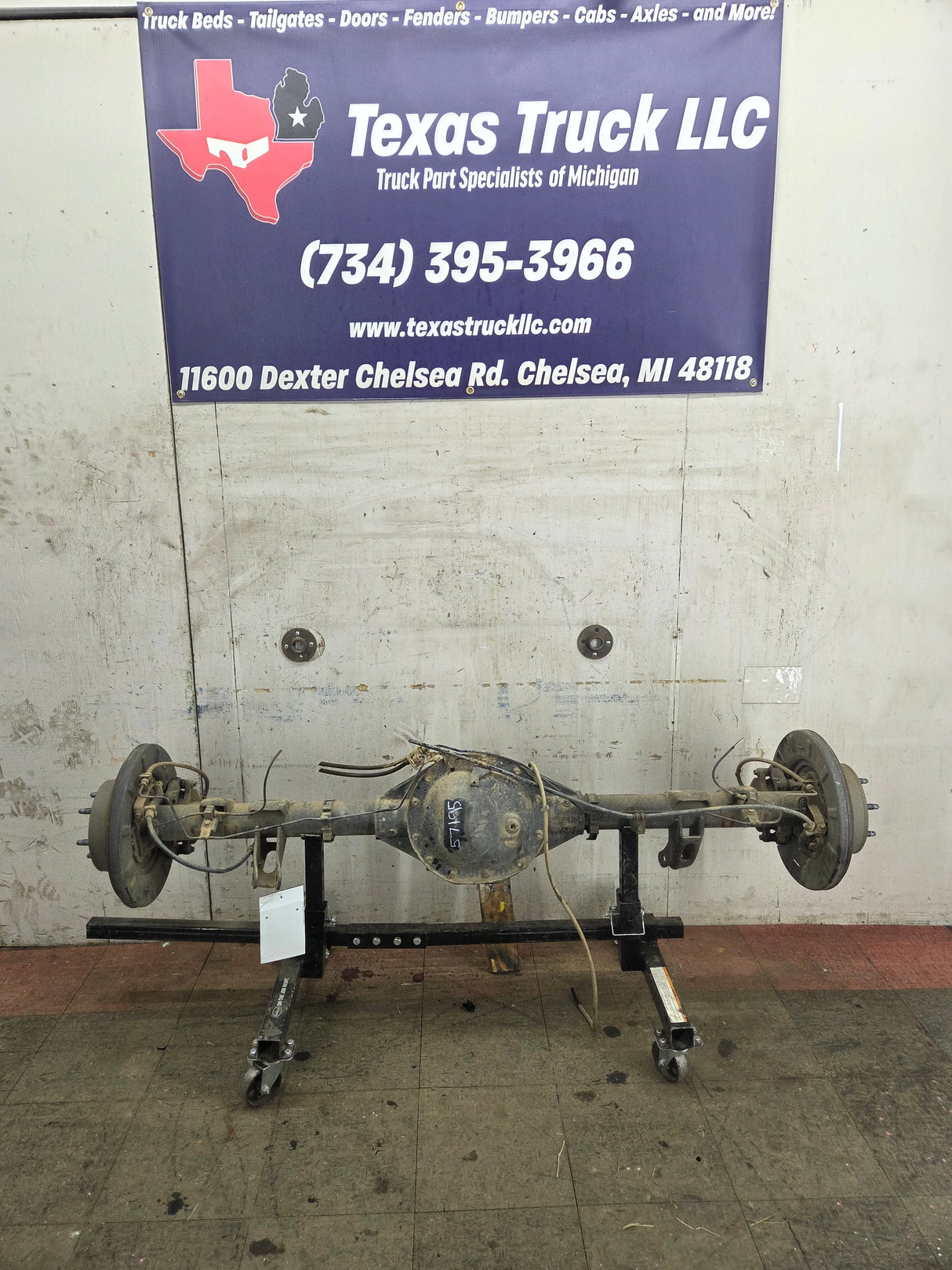 2014-2018 Chevrolet Silverado GMC Sierra 1500 Rear Axle 9.5" ring gear, 12 bolt, 3.42 ratio