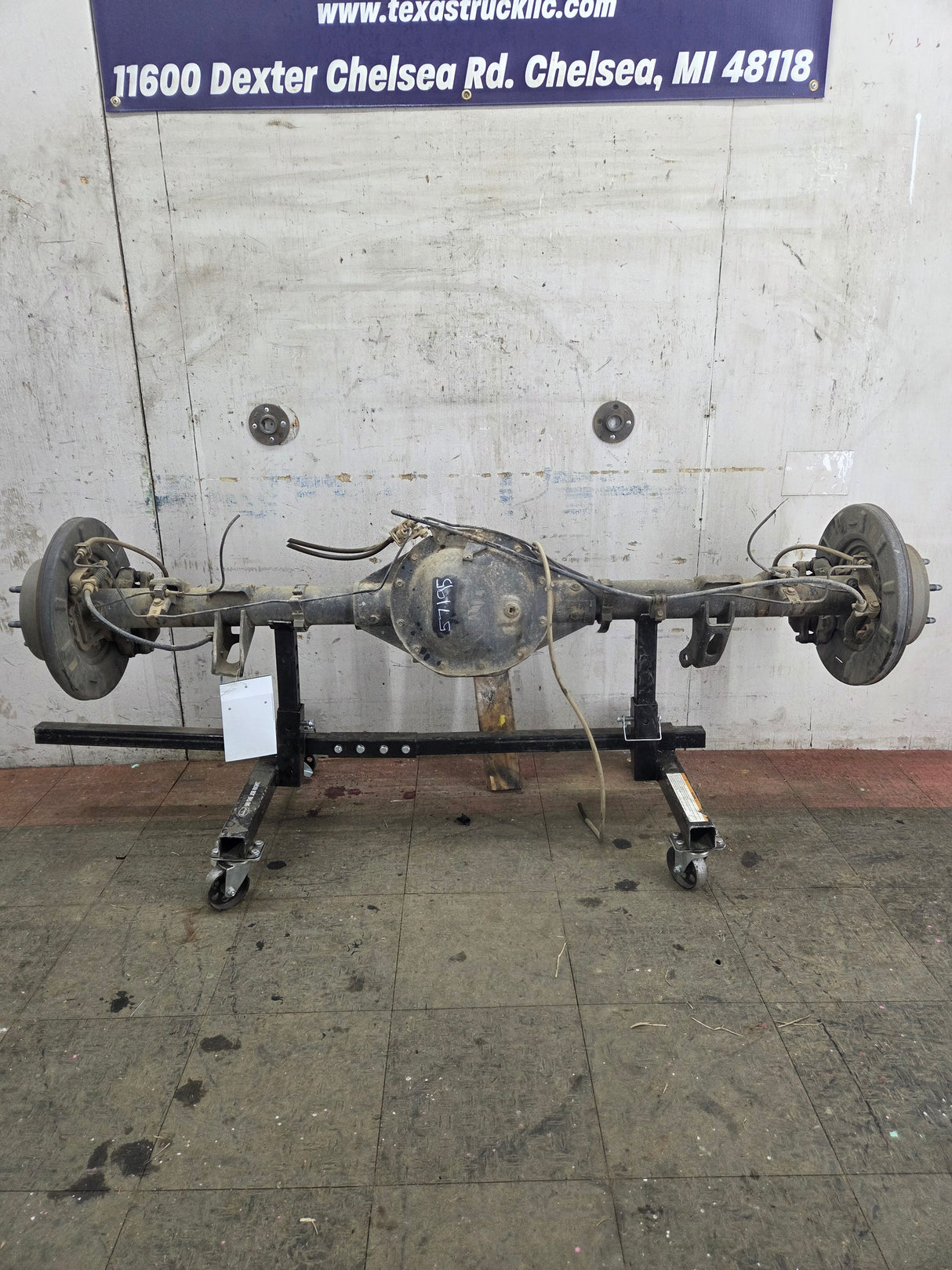 2014-2018 Chevrolet Silverado GMC Sierra 1500 Rear Axle 9.5" ring gear, 12 bolt, 3.42 ratio