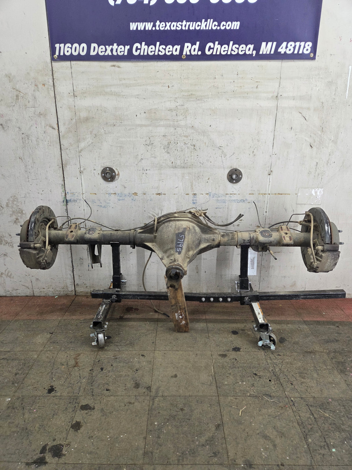 2014-2018 Chevrolet Silverado GMC Sierra 1500 Rear Axle 9.5" ring gear, 12 bolt, 3.42 ratio