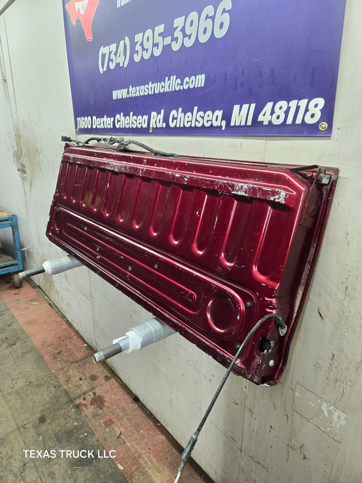 2019-2025 Dodge Ram 2500 3500 4500 5th Gen Tailgate - Maroon