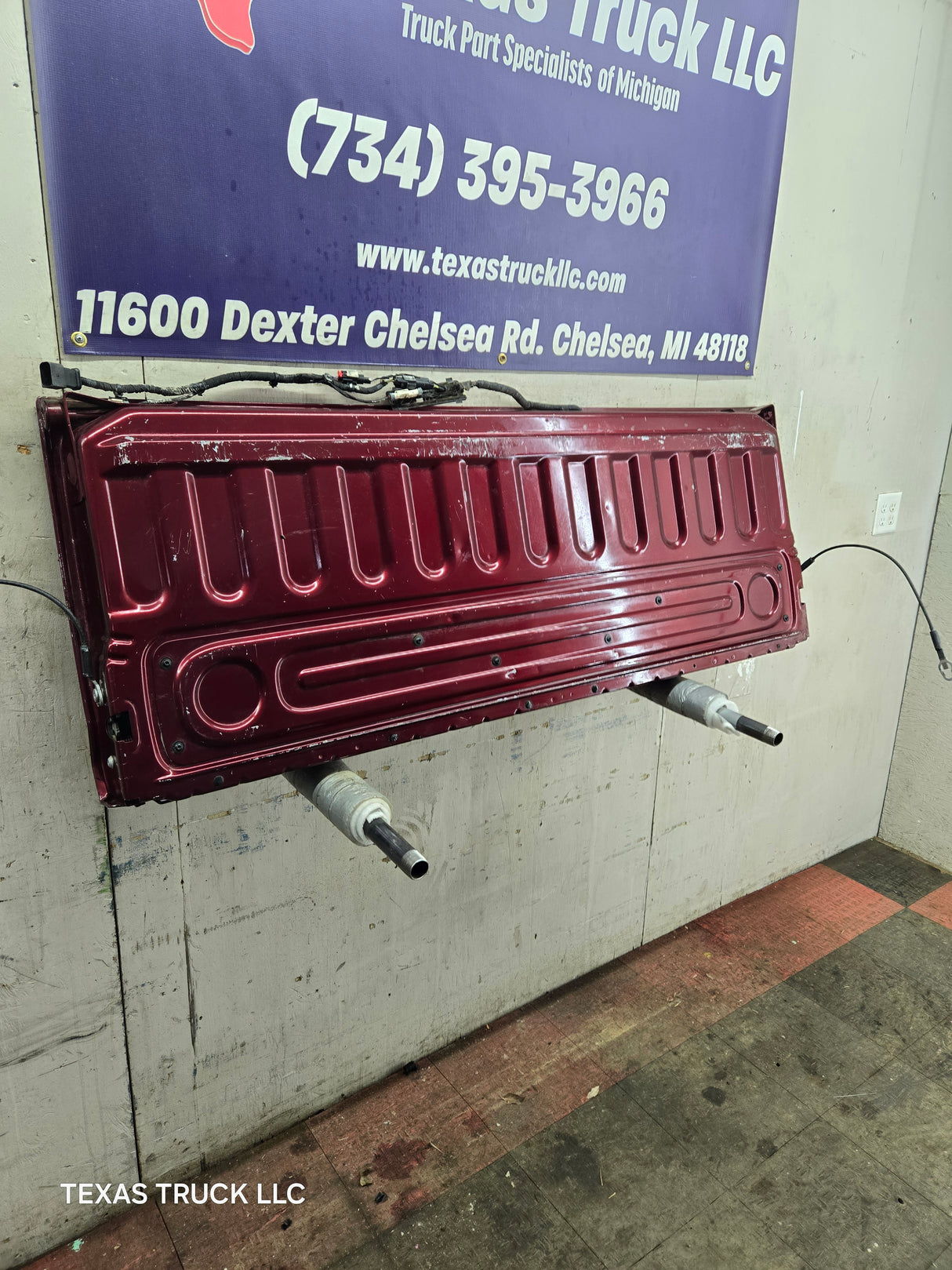 2019-2025 Dodge Ram 2500 3500 4500 5th Gen Tailgate - Maroon