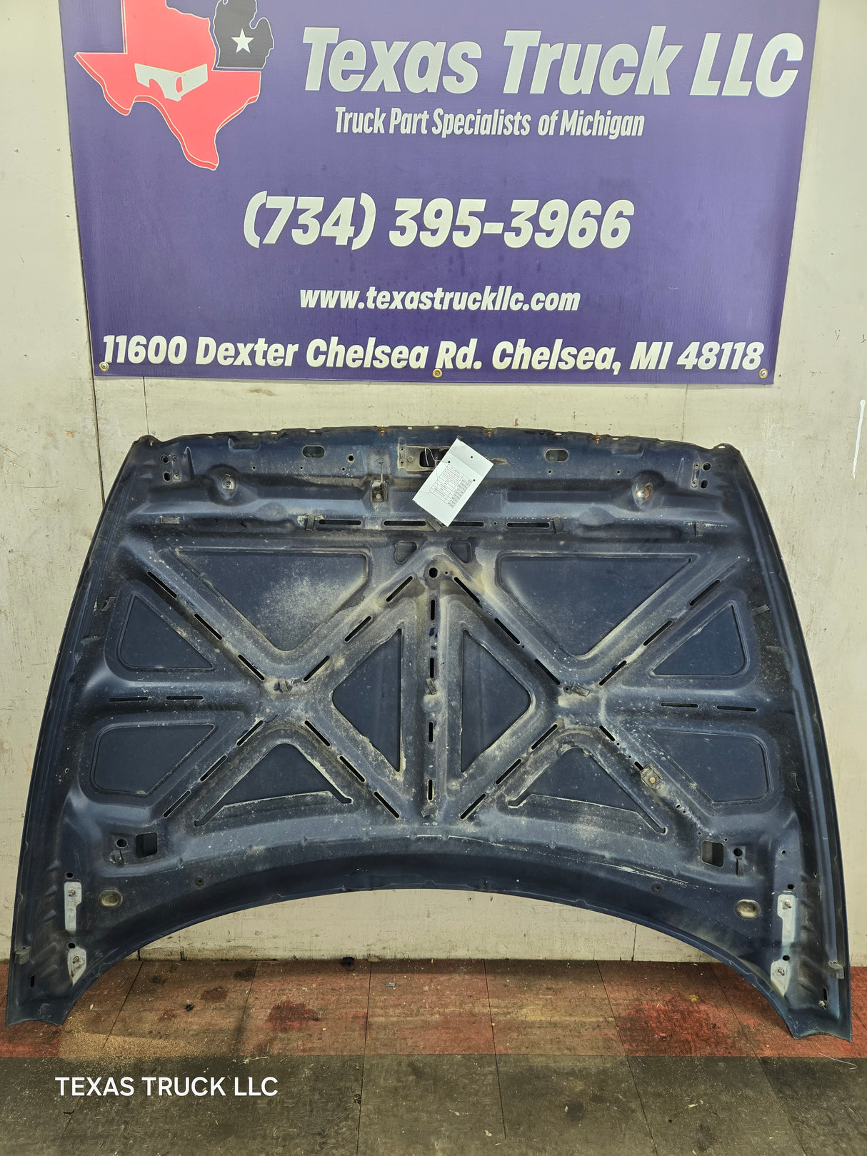 1994-2002 Dodge Ram 2nd Gen 1500 2500 3500 Hood - Patriot Blue Pearl Coat