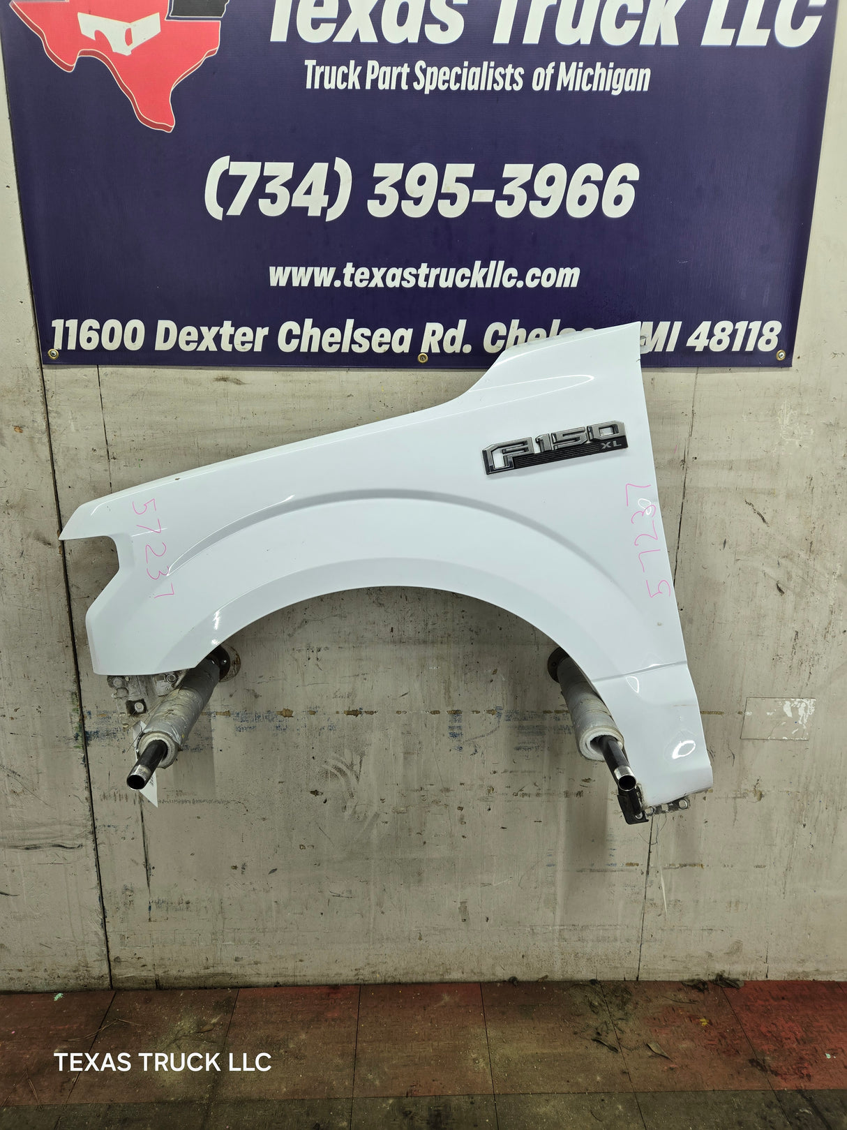 2015-2020 Ford F150 LH Driver Side Fender - Oxford White