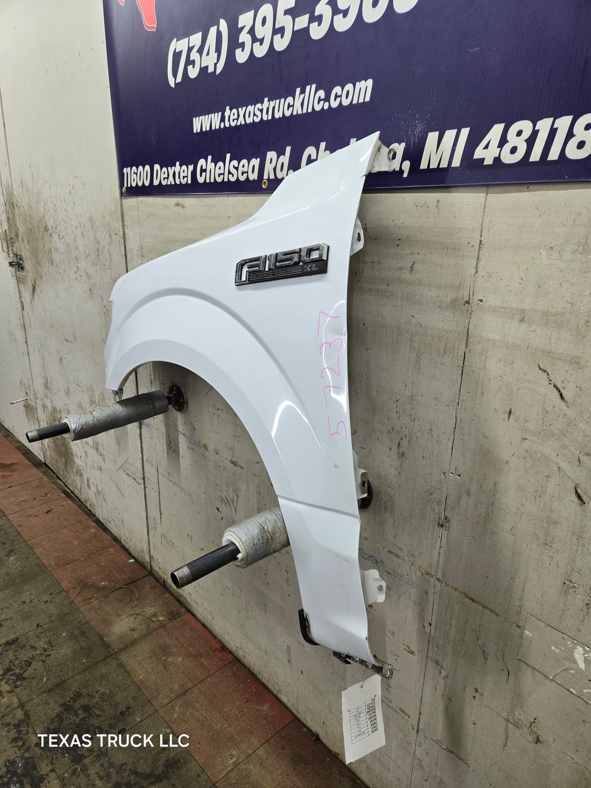 2015-2020 Ford F150 LH Driver Side Fender - Oxford White