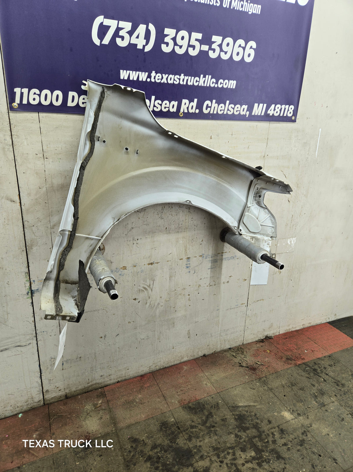 2015-2020 Ford F150 LH Driver Side Fender - Oxford White