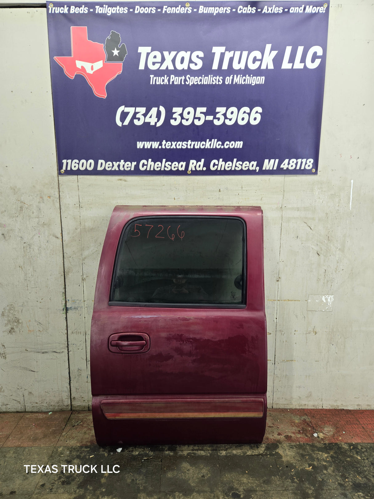 1999-2006 Chevrolet Silverado / GMC Sierra 1500 2500 3500 HD Passenger side Crew Cab rear door RH