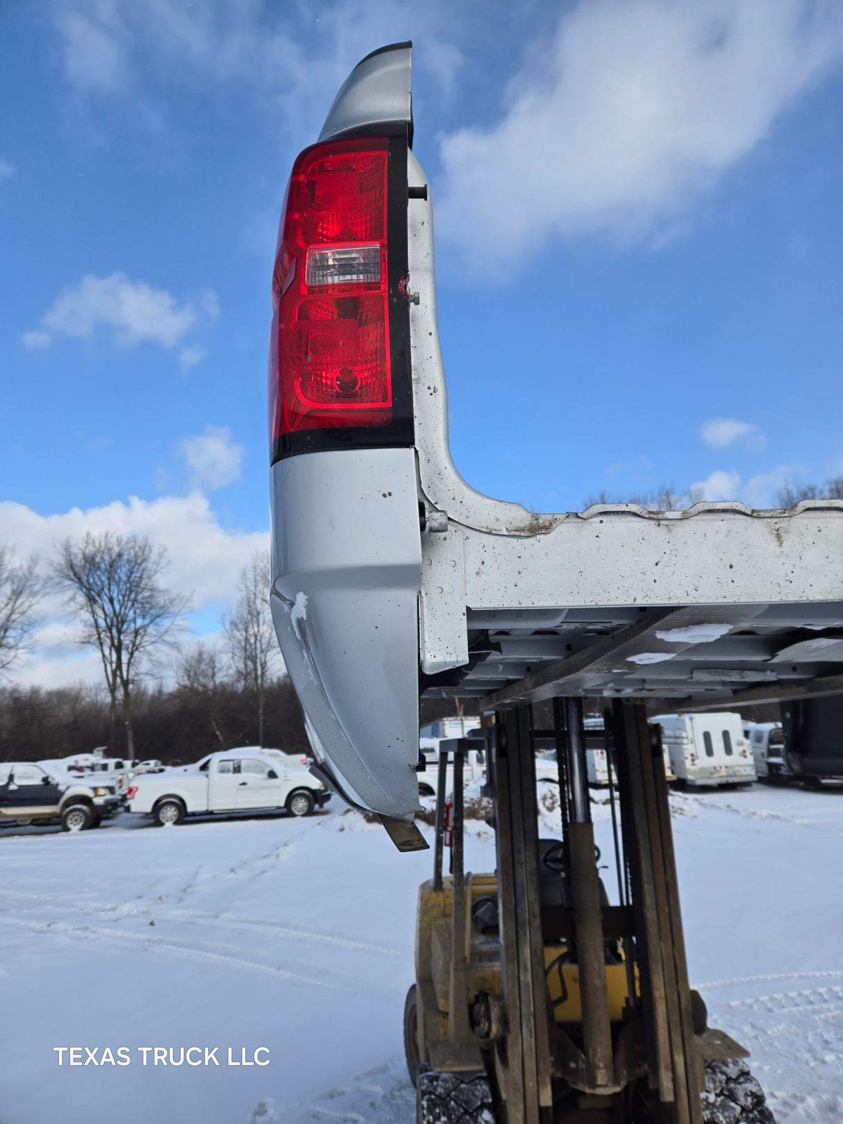 2014-2019 Chevrolet Silverado 1500 2500 3500 HD 8' Long Truck Bed - Silver