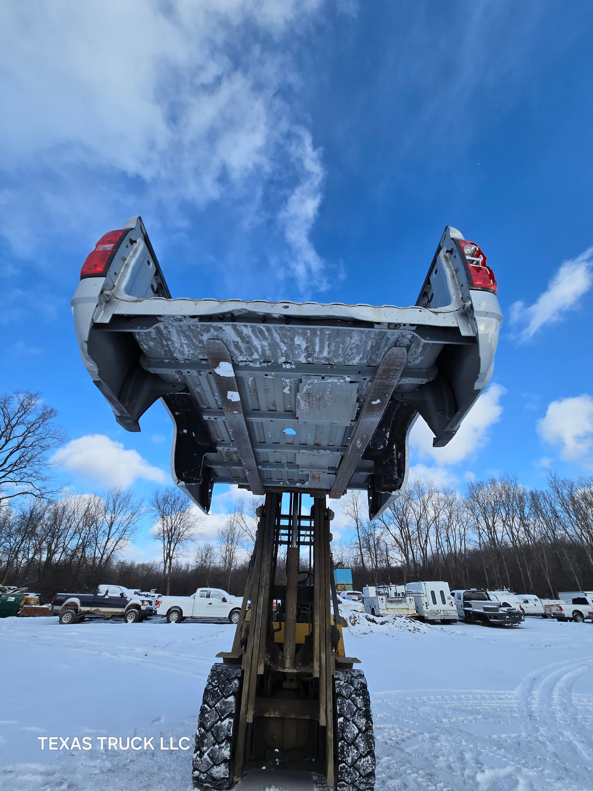 2014-2019 Chevrolet Silverado 1500 2500 3500 HD 8' Long Truck Bed - Silver
