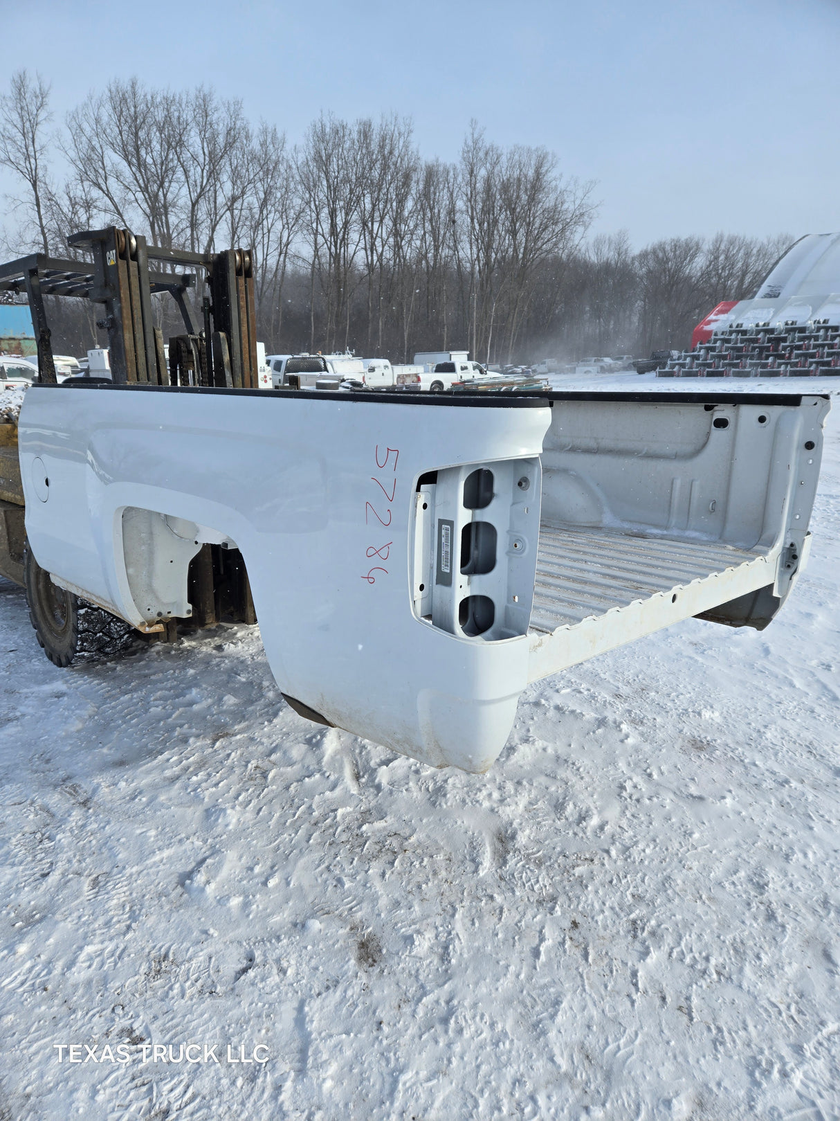 2014-2019 Chevrolet Silverado 1500 2500 3500 HD 8' Long Truck Bed - White