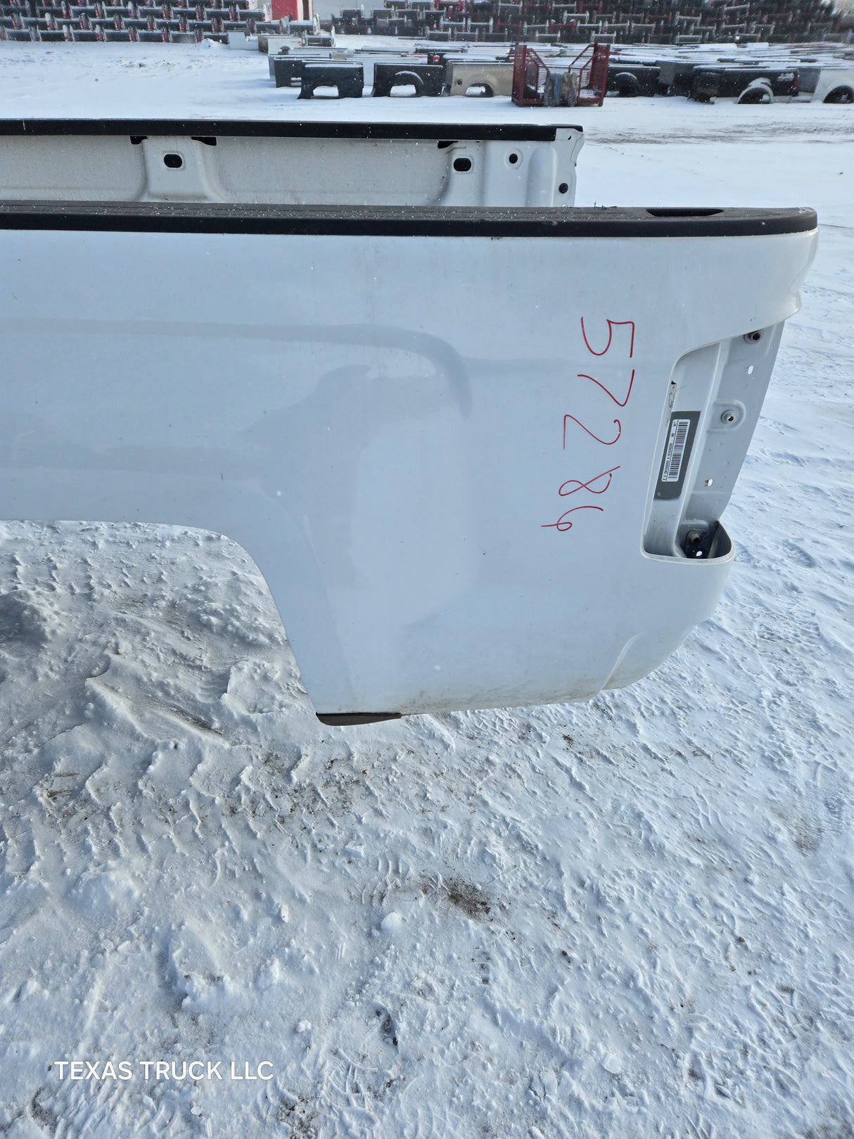 2014-2019 Chevrolet Silverado 1500 2500 3500 HD 8' Long Truck Bed - White