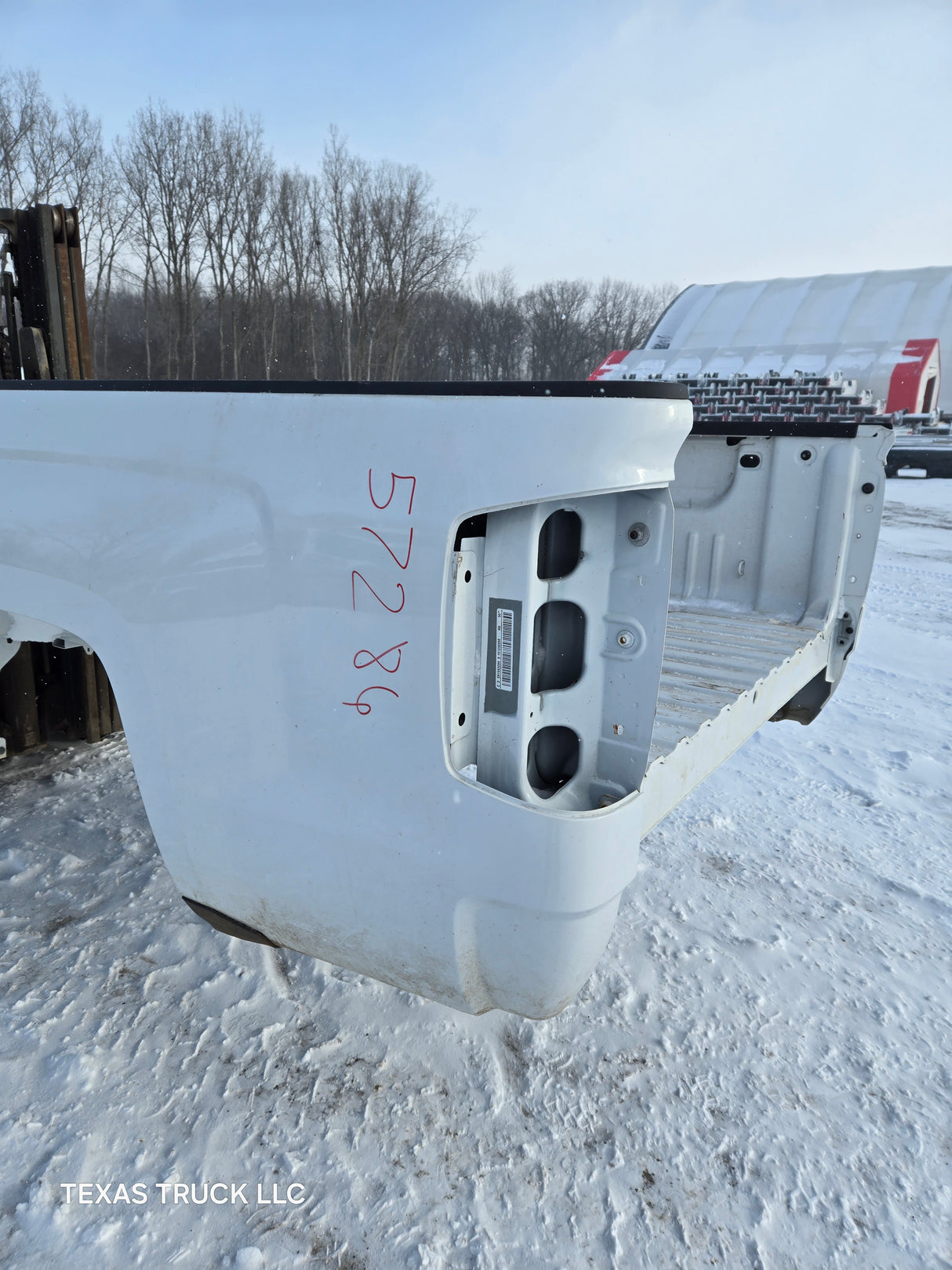 2014-2019 Chevrolet Silverado 1500 2500 3500 HD 8' Long Truck Bed - White