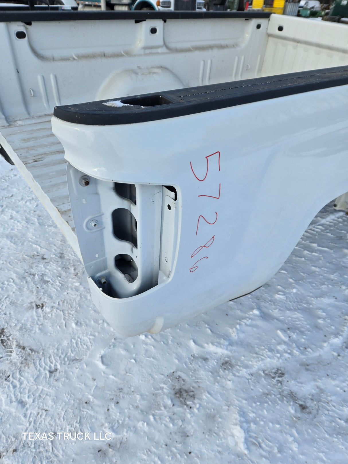 2014-2019 Chevrolet Silverado 1500 2500 3500 HD 8' Long Truck Bed - White