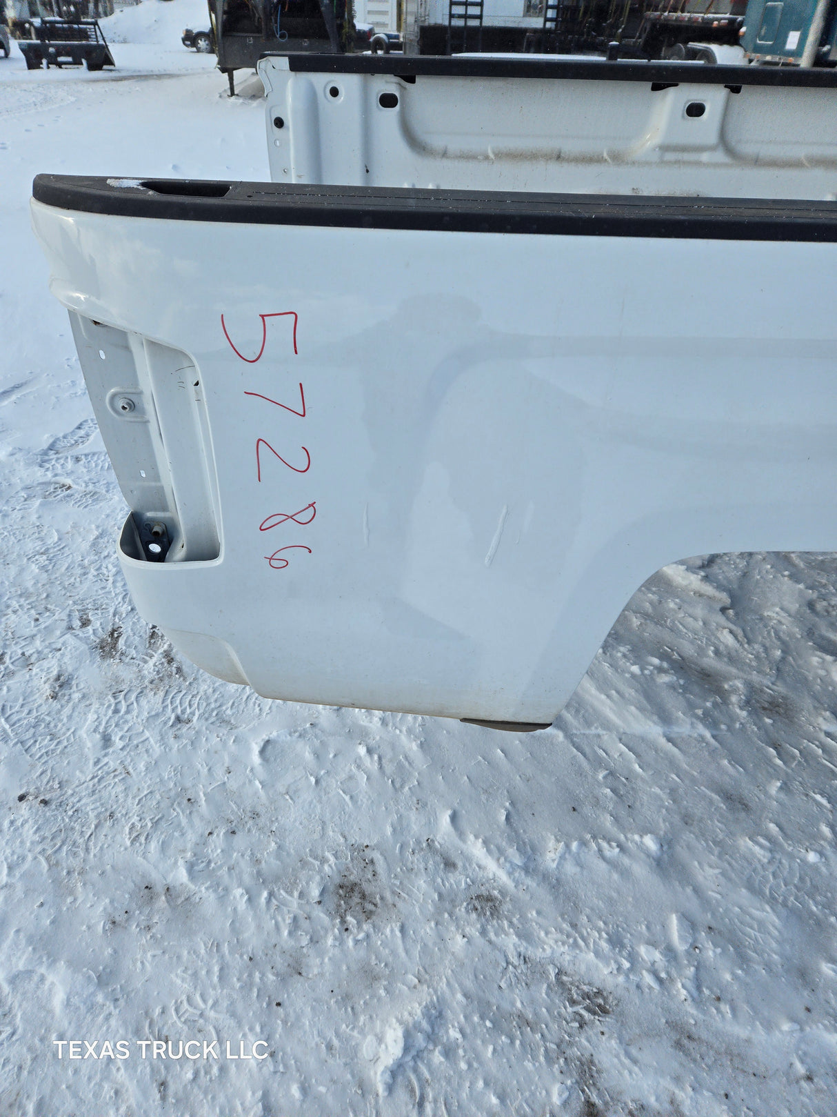 2014-2019 Chevrolet Silverado 1500 2500 3500 HD 8' Long Truck Bed - White