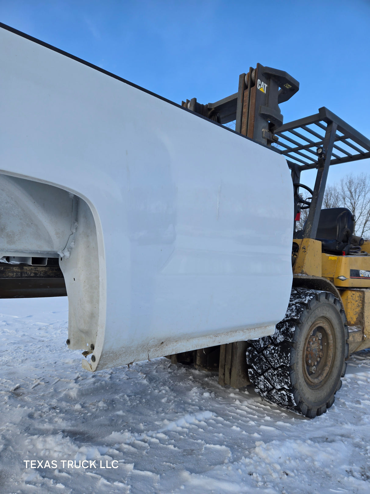 2014-2019 Chevrolet Silverado 1500 2500 3500 HD 8' Long Truck Bed - White