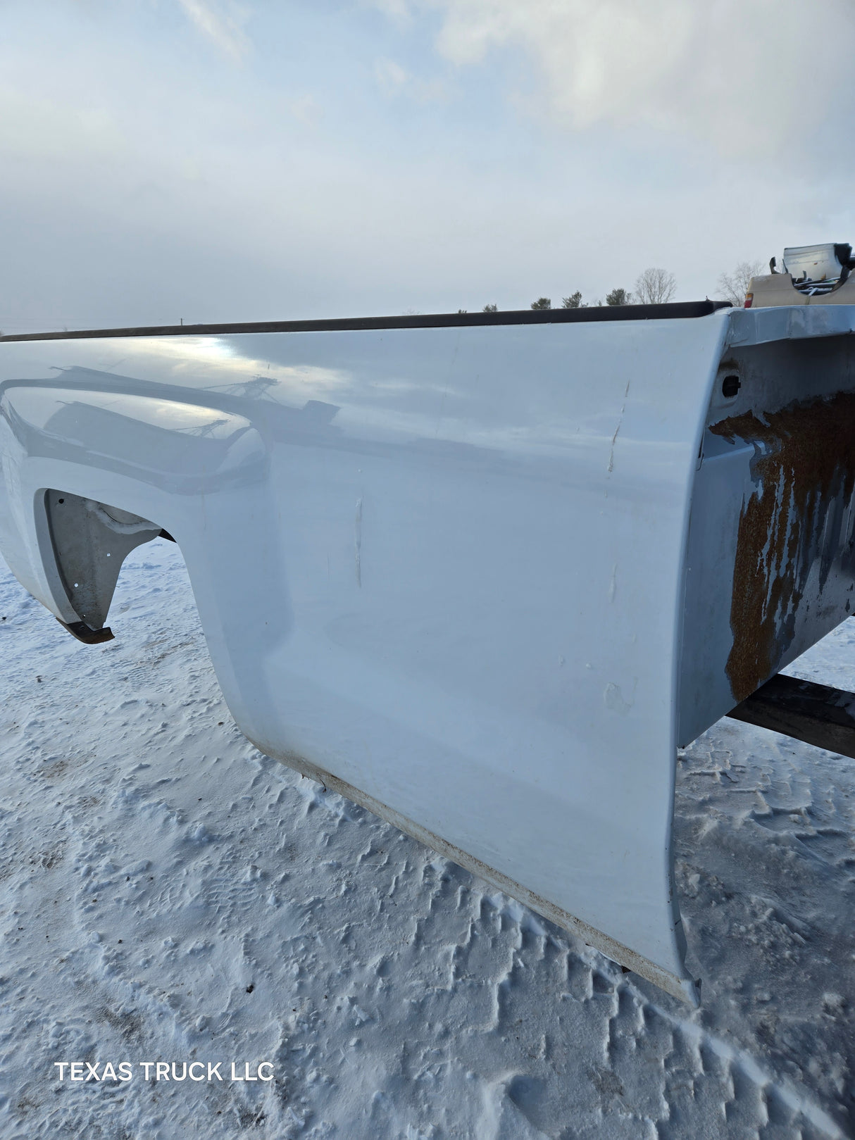 2014-2019 Chevrolet Silverado 1500 2500 3500 HD 8' Long Truck Bed - White