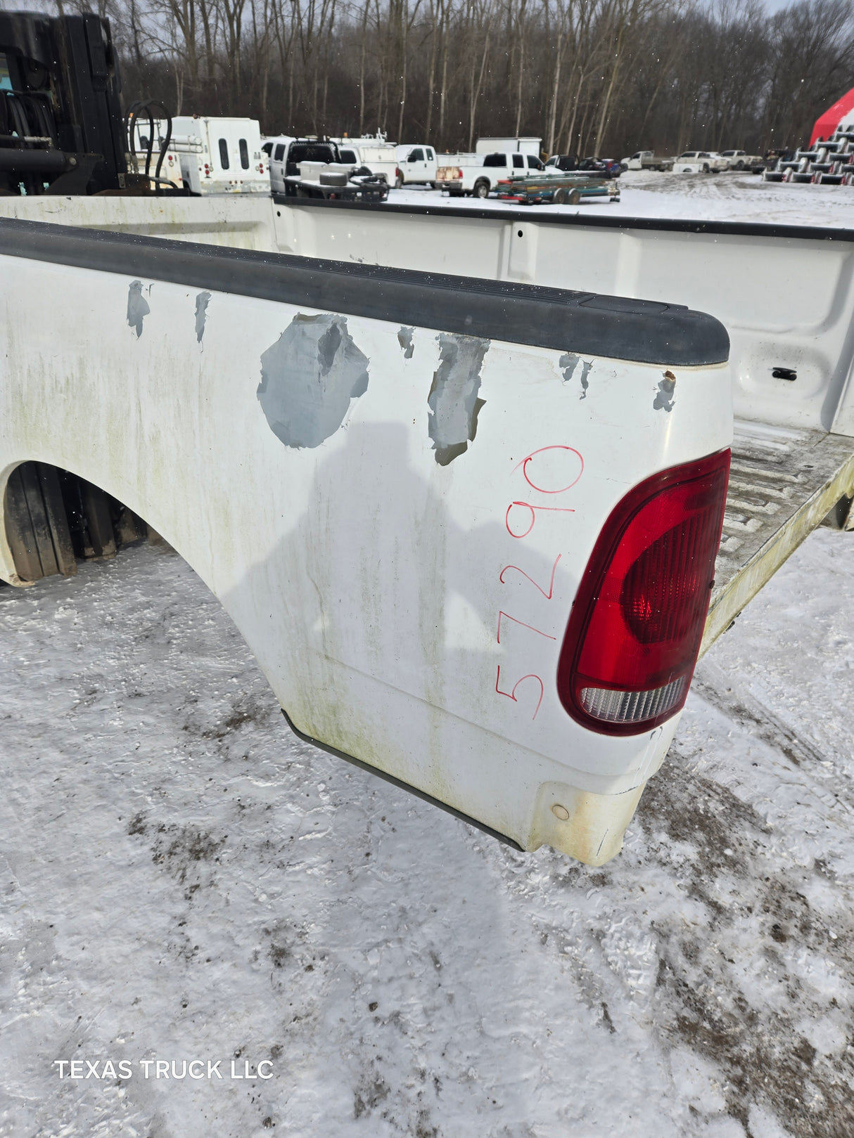 1997-2003 Ford F150 8' Long Bed - White