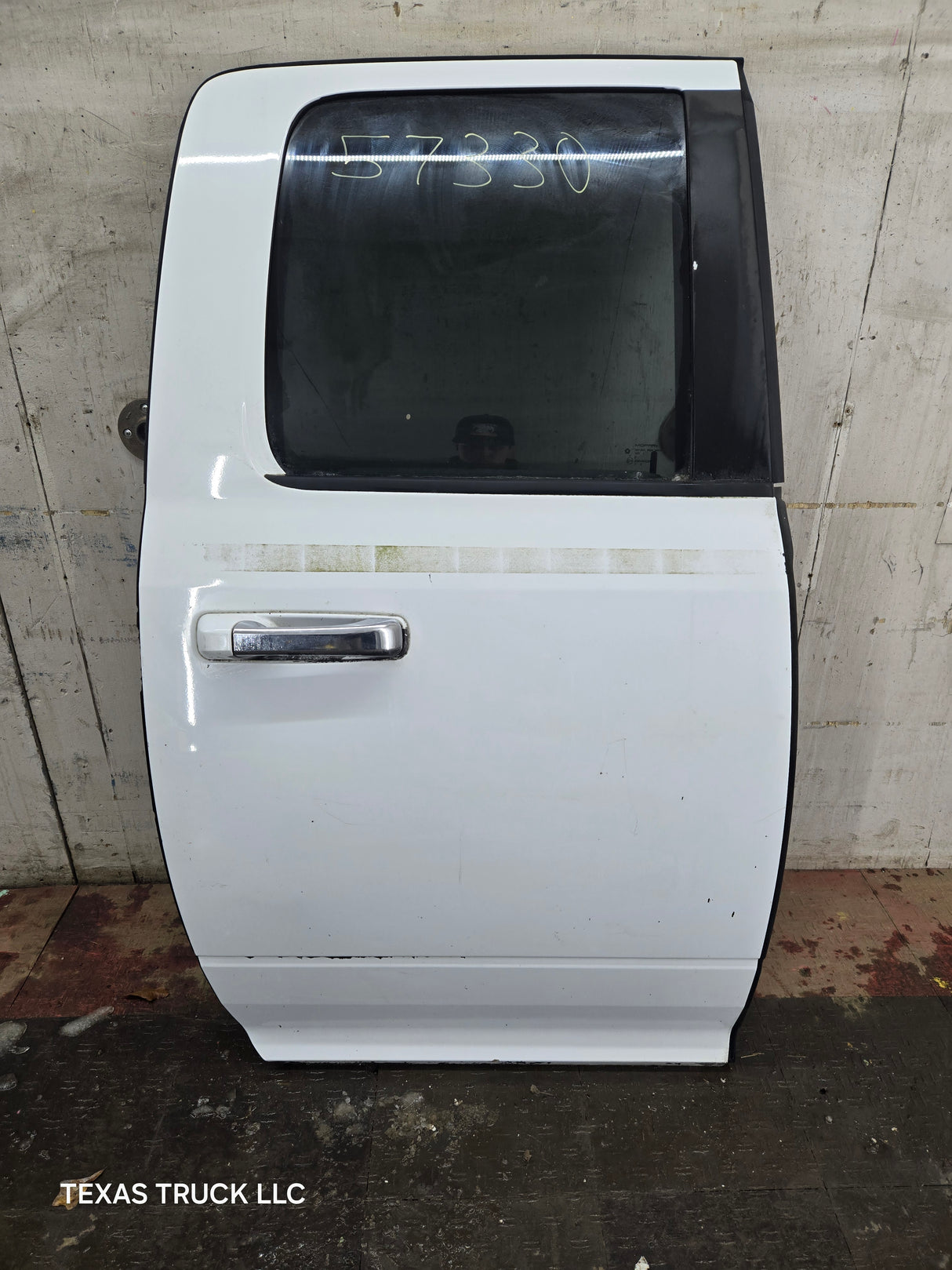 2009-2018 Dodge Ram 4th Gen Passenger Side Rear Quad Cab Door 1500 2500 3500 4500 5500 - White