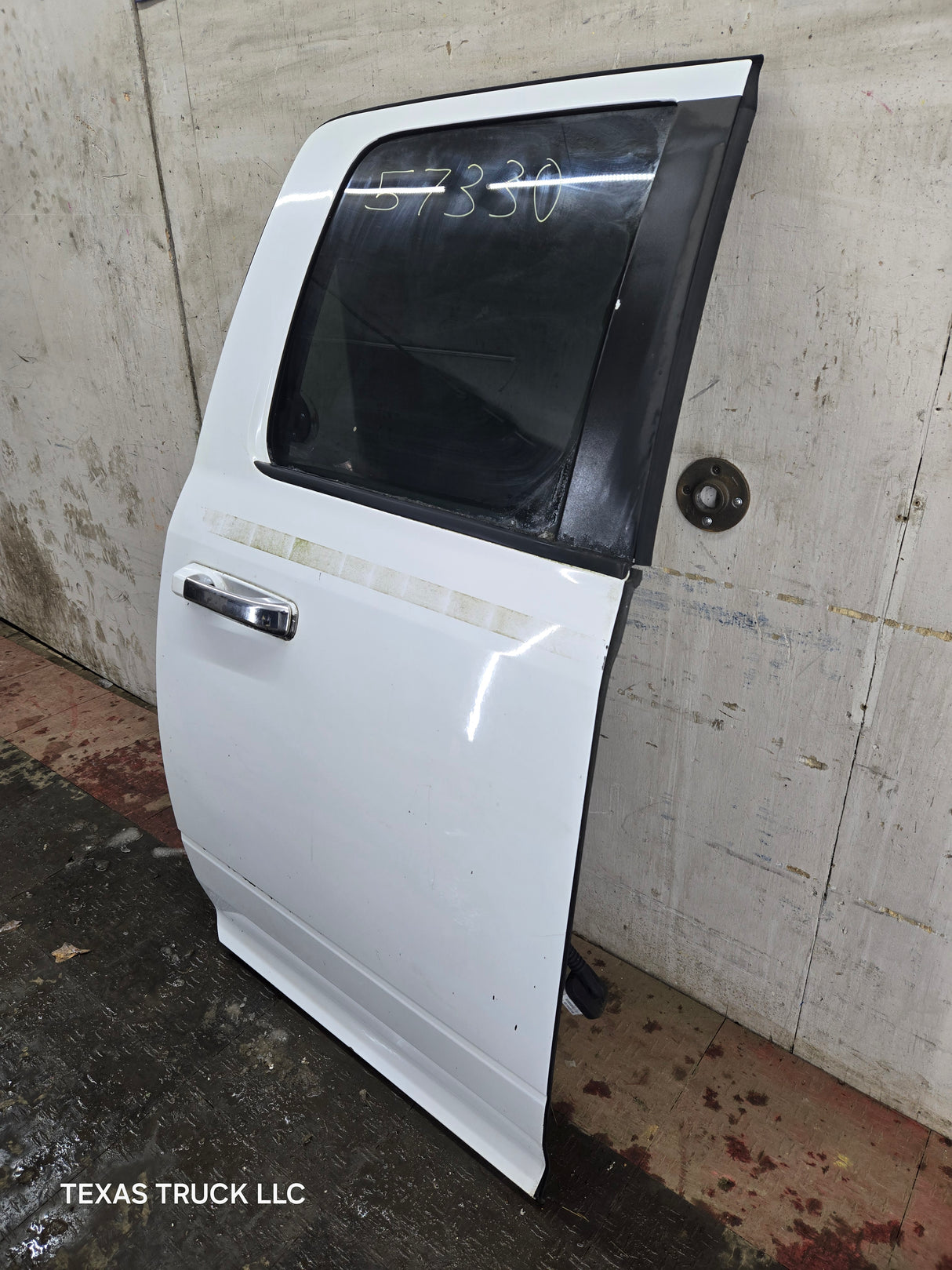 2009-2018 Dodge Ram 4th Gen Passenger Side Rear Quad Cab Door 1500 2500 3500 4500 5500 - White
