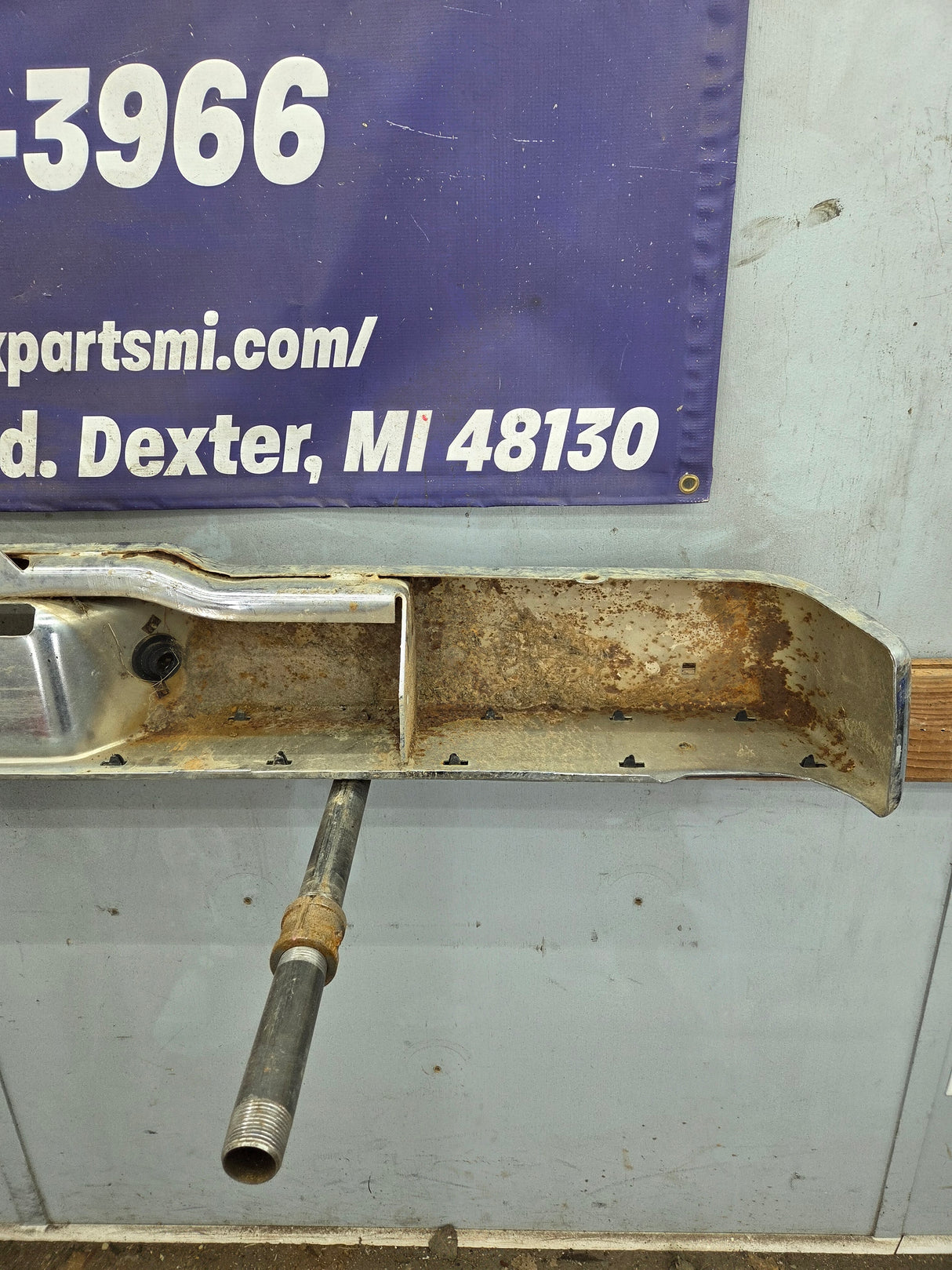 1987-1996 Dodge Dakota Chrome Step Rear Bumper