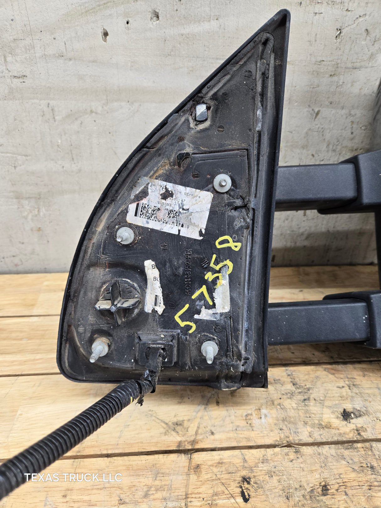 2011-2016 Ford Super Duty F250 F350 F450 F550 RH Passenger Side Power Folding & Telescoping Heated Towing Mirror OEM