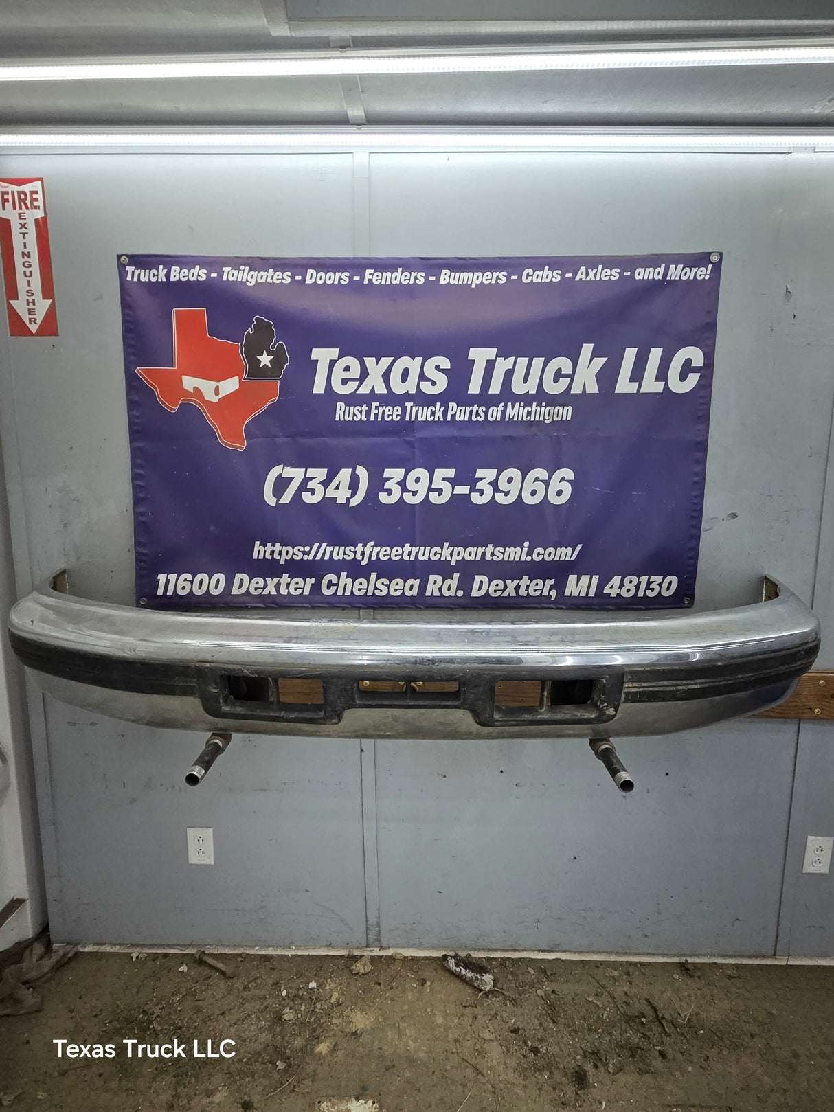 1992-1997 Ford F Series F250 F350 F450 F550 Front Bumper