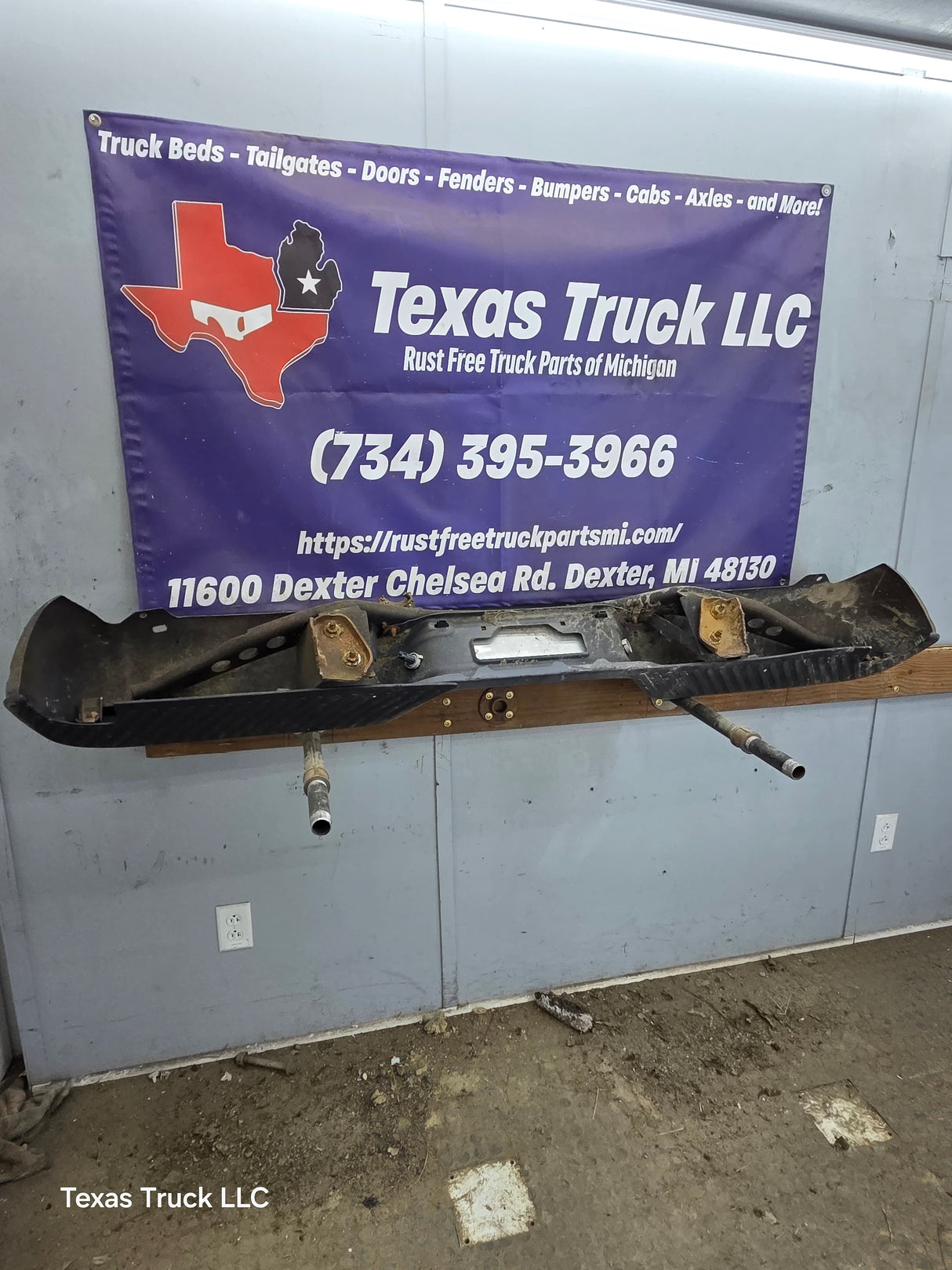 1997-2003 Ford F150 Chrome Rear Bumper