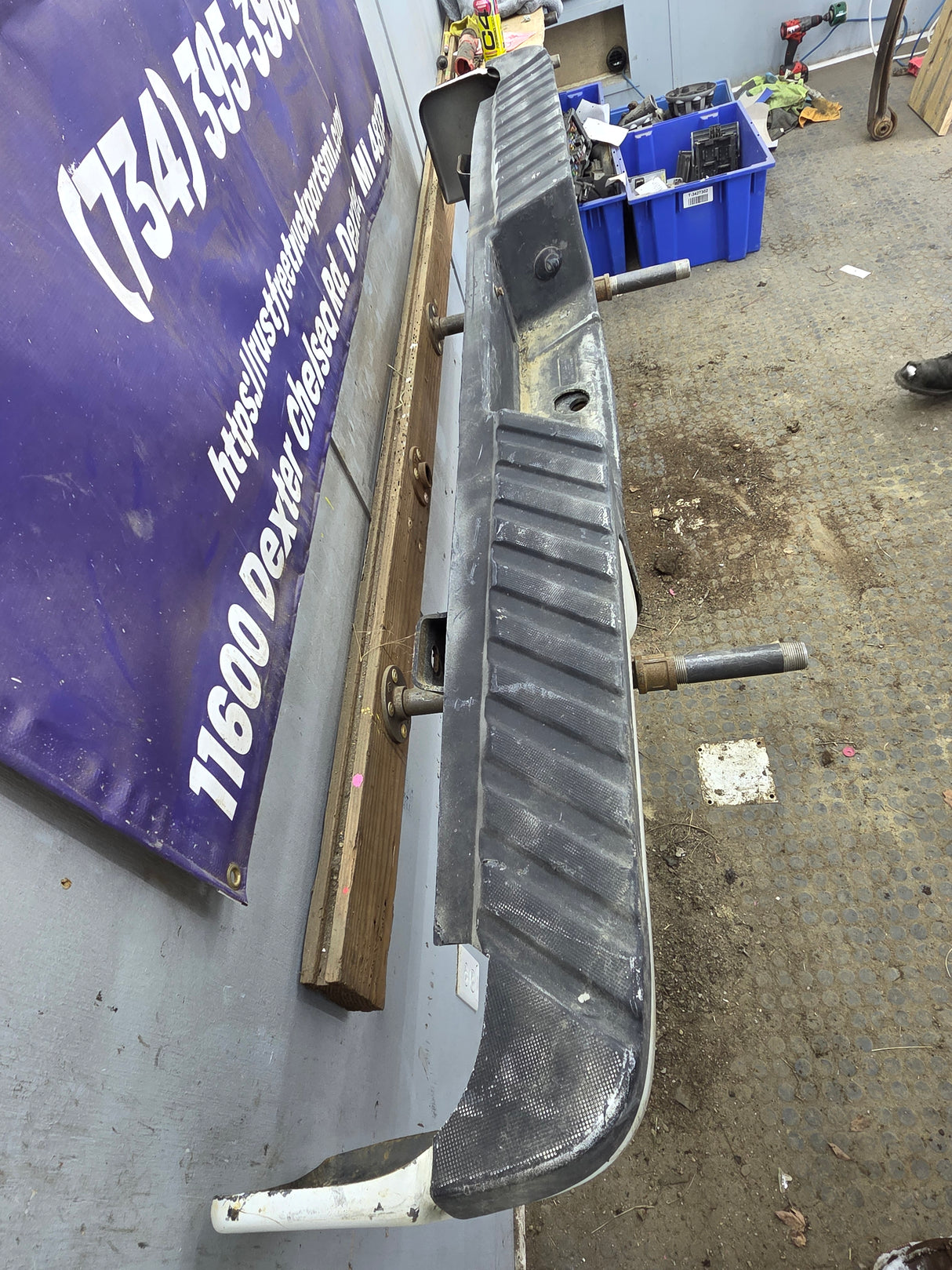 2009-2014 Ford F150 Painted Rear Bumper