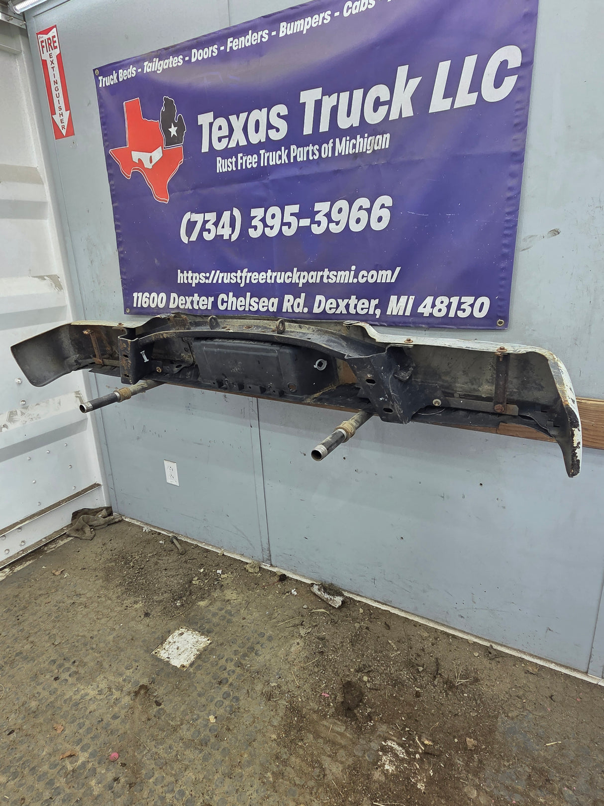 2009-2014 Ford F150 Painted Rear Bumper