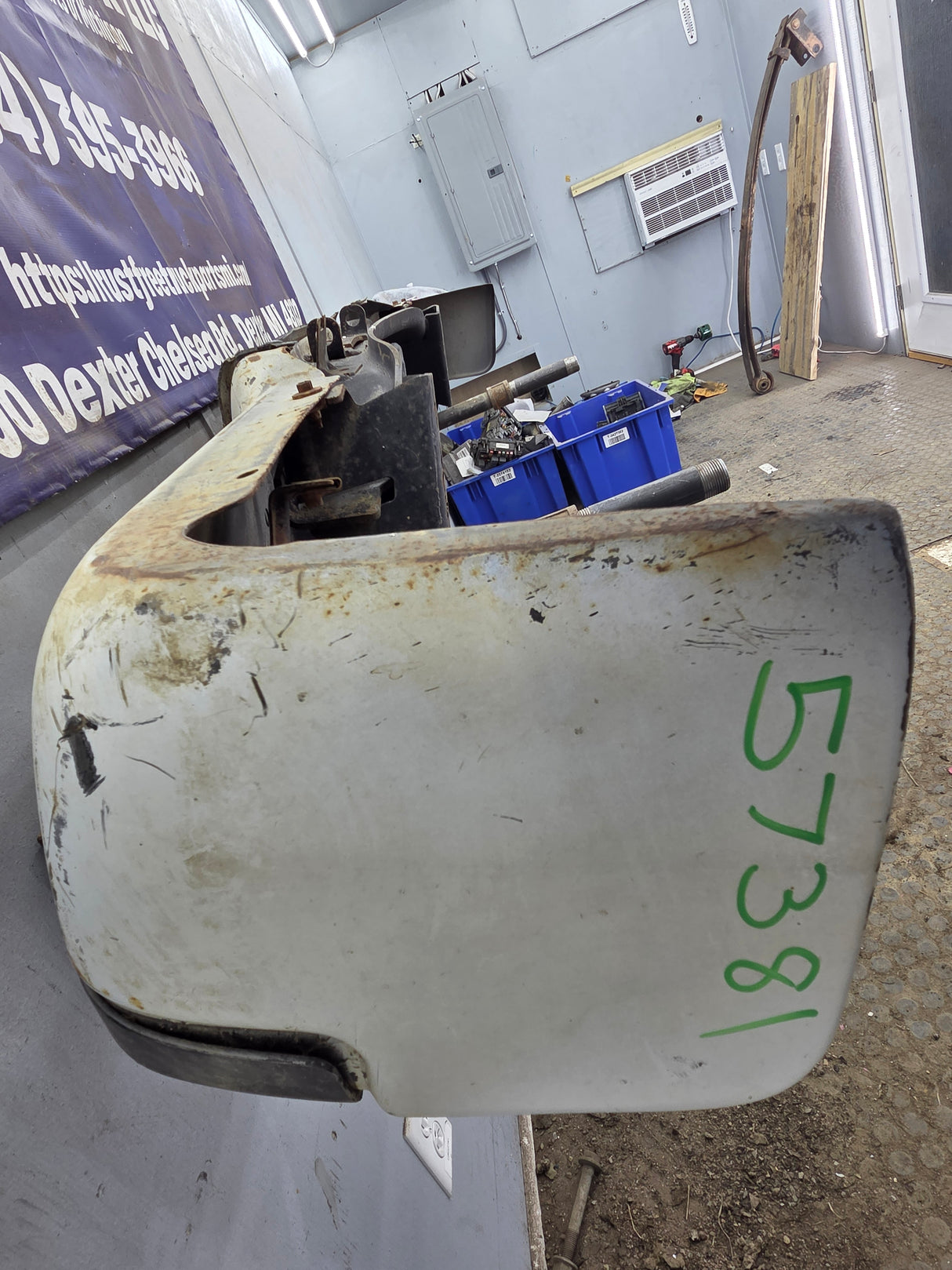 2009-2014 Ford F150 Painted Rear Bumper