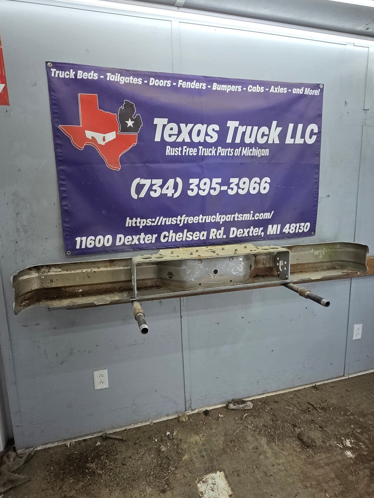 1980-1997 Ford F100 F150 F250 F350 Rear Bumper