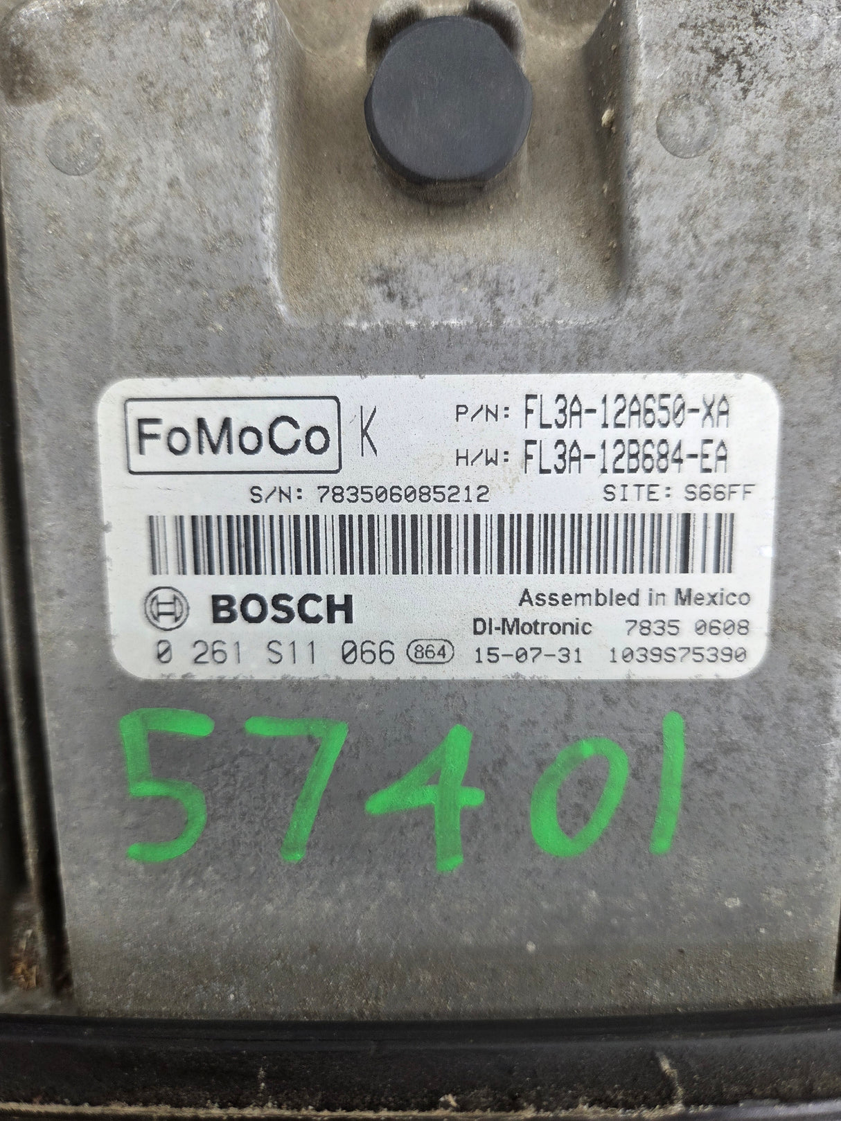 2015 Ford F250 F350 3.5L PCM FL3A-12A650-XA