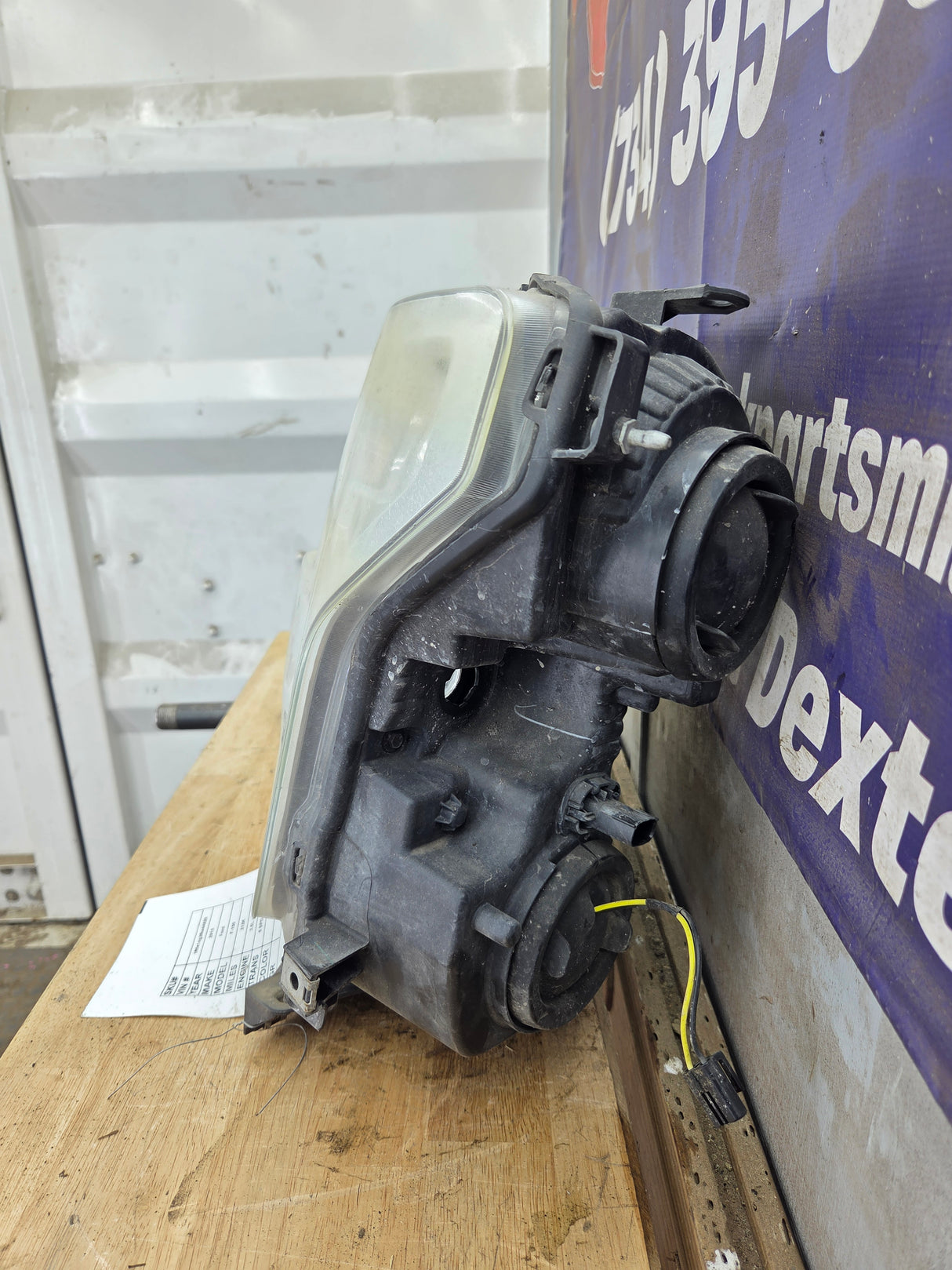 2015-2017 Ford F150 LH Driver Side Headlight Halogen - FL3Z13008B-FPM