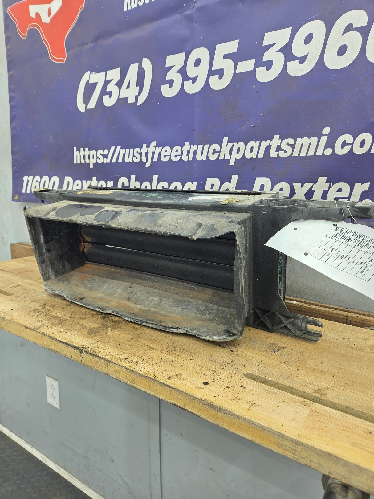 2015-2017 Ford F-150 2.7/3.5 Lower Intercooler Active Air Shutter