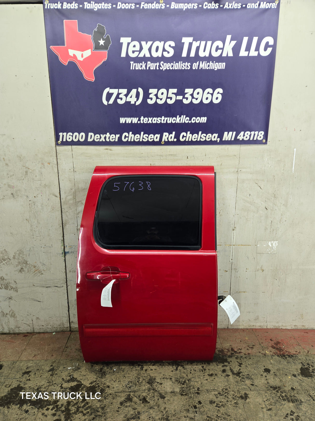 2007-2013 Chevrolet Silverado / GMC Sierra 1500 2500 3500 HD Crew Cab RH Passenger Rear Door