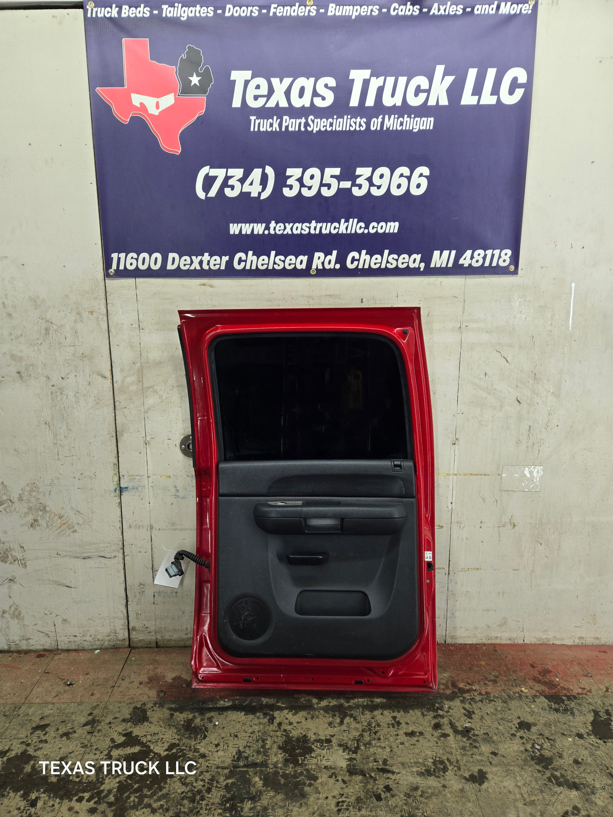 2007-2013 Chevrolet Silverado / GMC Sierra 1500 2500 3500 HD Crew Cab RH Passenger Rear Door