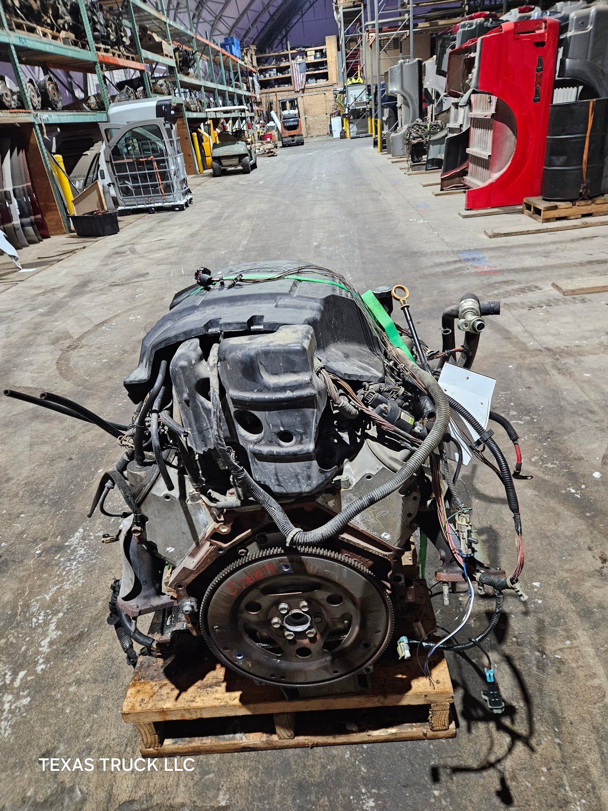 2008 Chevrolet GMC 2500 3500HD 6.0L Engine LS Vortec Gas Engine Runs Good