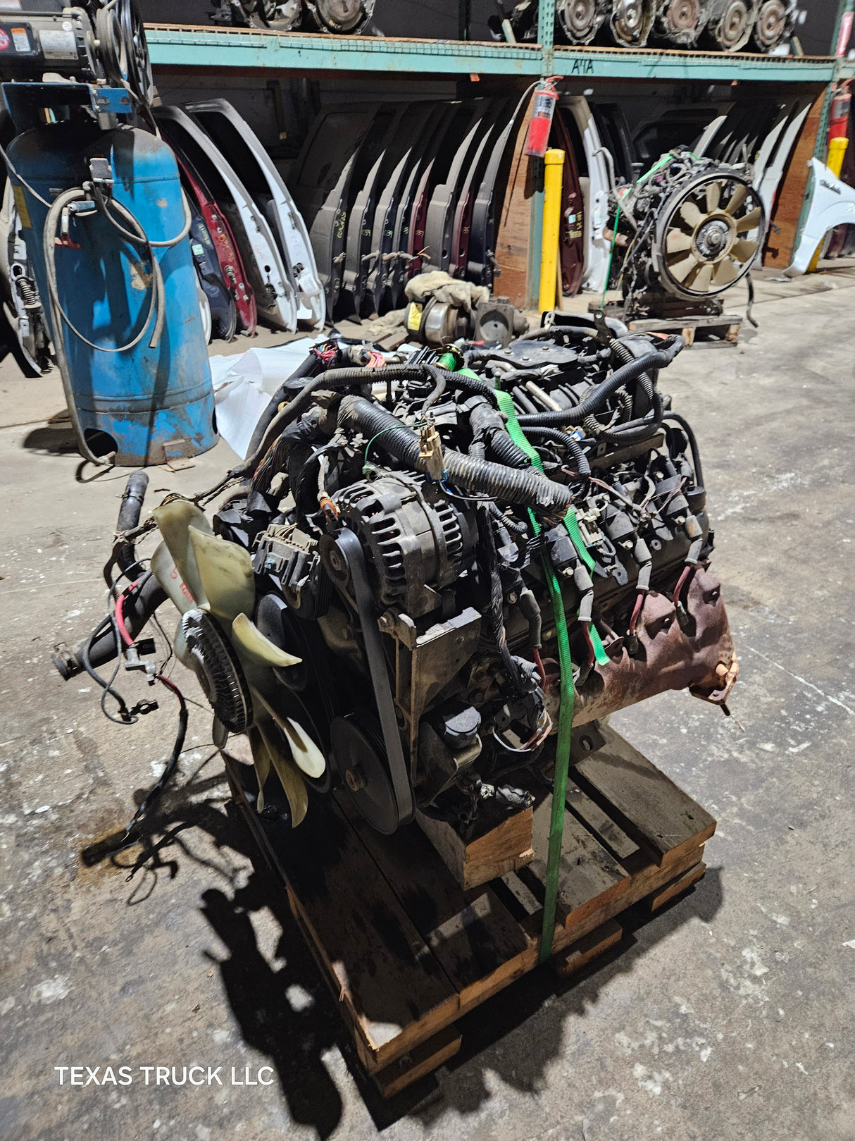 2008 Chevrolet GMC 2500 3500HD 6.0L Engine LS Vortec Gas Engine Runs Good