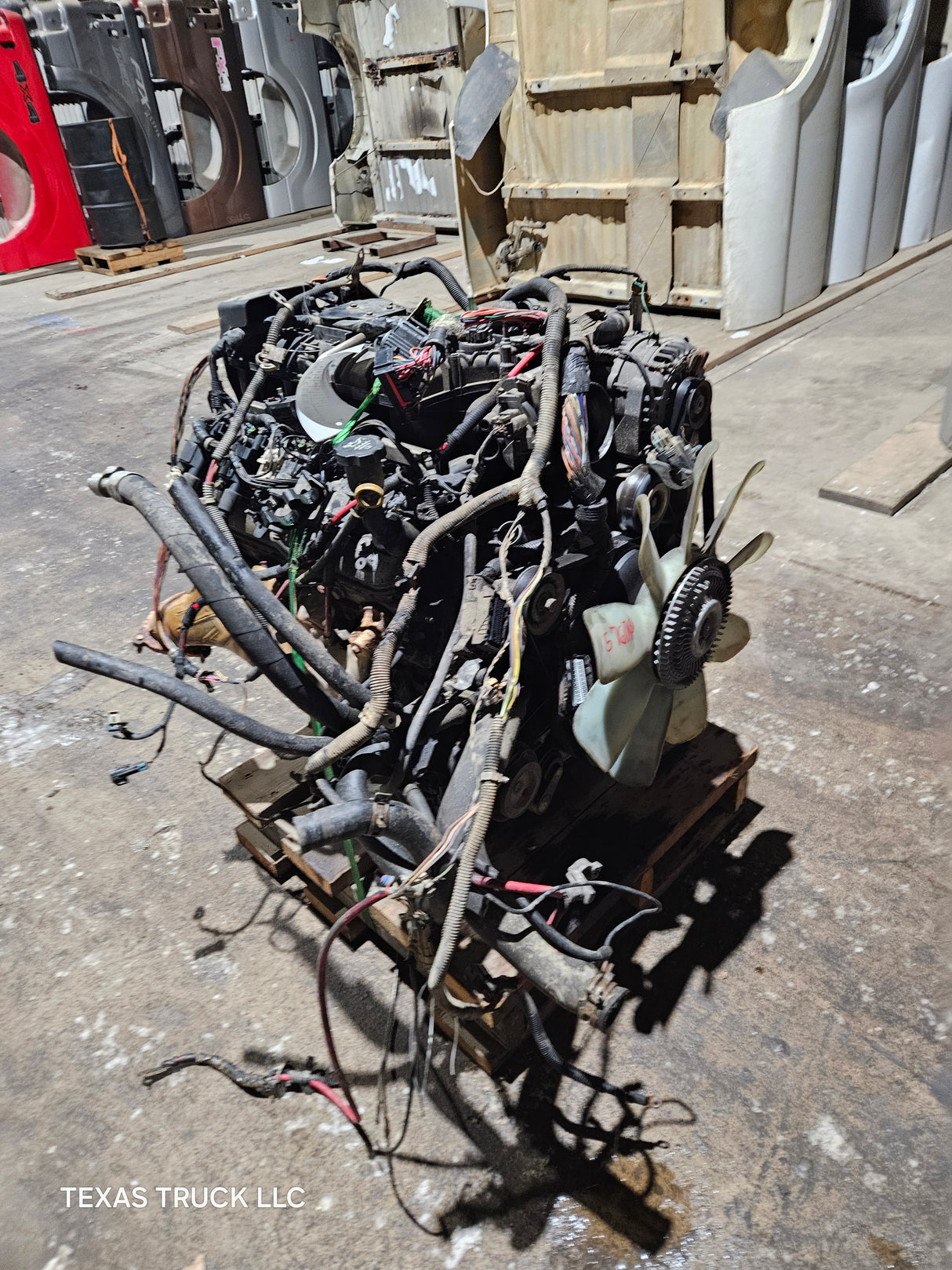2008 Chevrolet GMC 2500 3500HD 6.0L Engine LS Vortec Gas Engine Runs Good