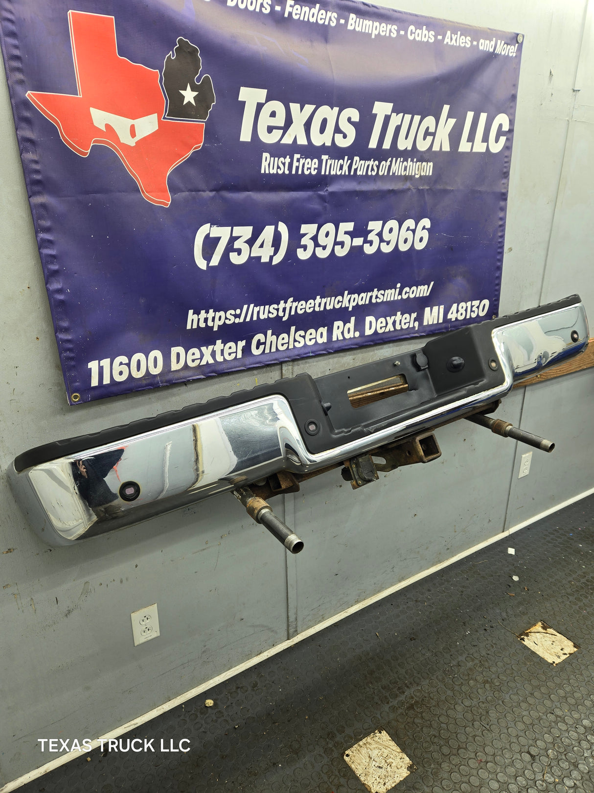 2004-2008 Ford F-150 Chrome Rear Bumper