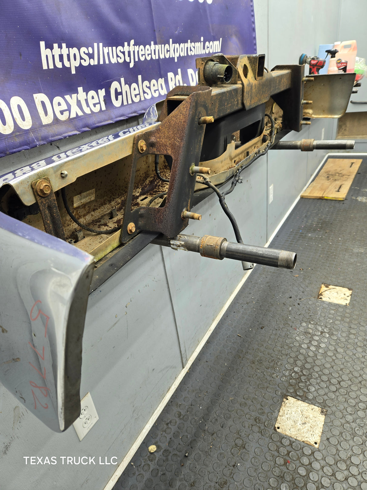 2004-2008 Ford F-150 Chrome Rear Bumper