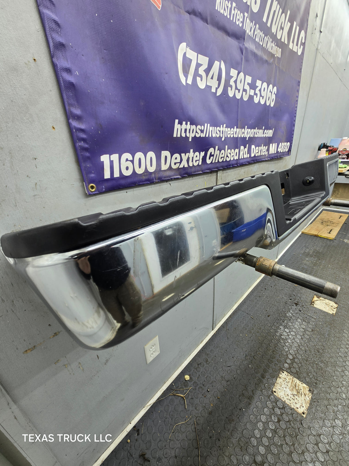 2004-2008 Ford F-150 Chrome Rear Bumper