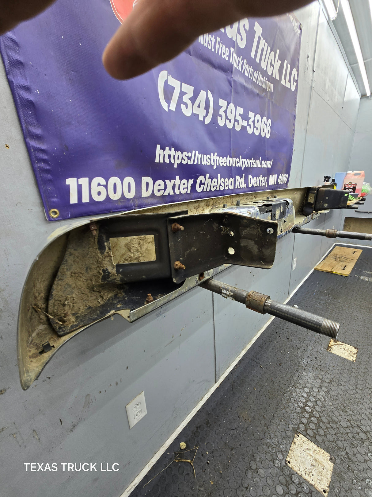 2003-2008 Dodge Ram 3rd Gen 1500 2500 3500 Rear Bumper - Chrome