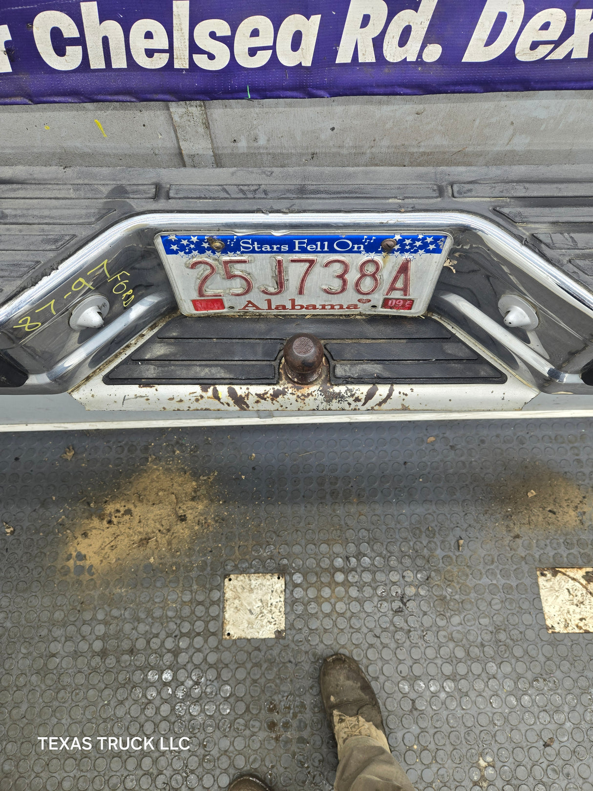 1980-1997 Ford F100 F150 F250 F350 Rear Bumper
