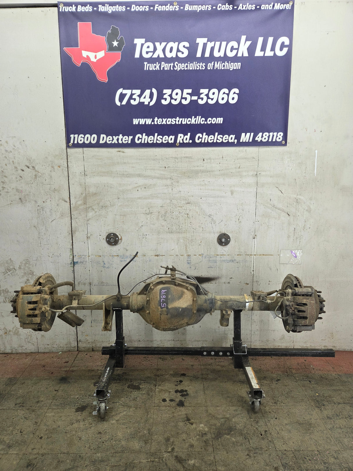 2008-2010 Ford Super Duty F250 F350 SRW Rear Axle Limited Slip 3.73 Gear Ratio