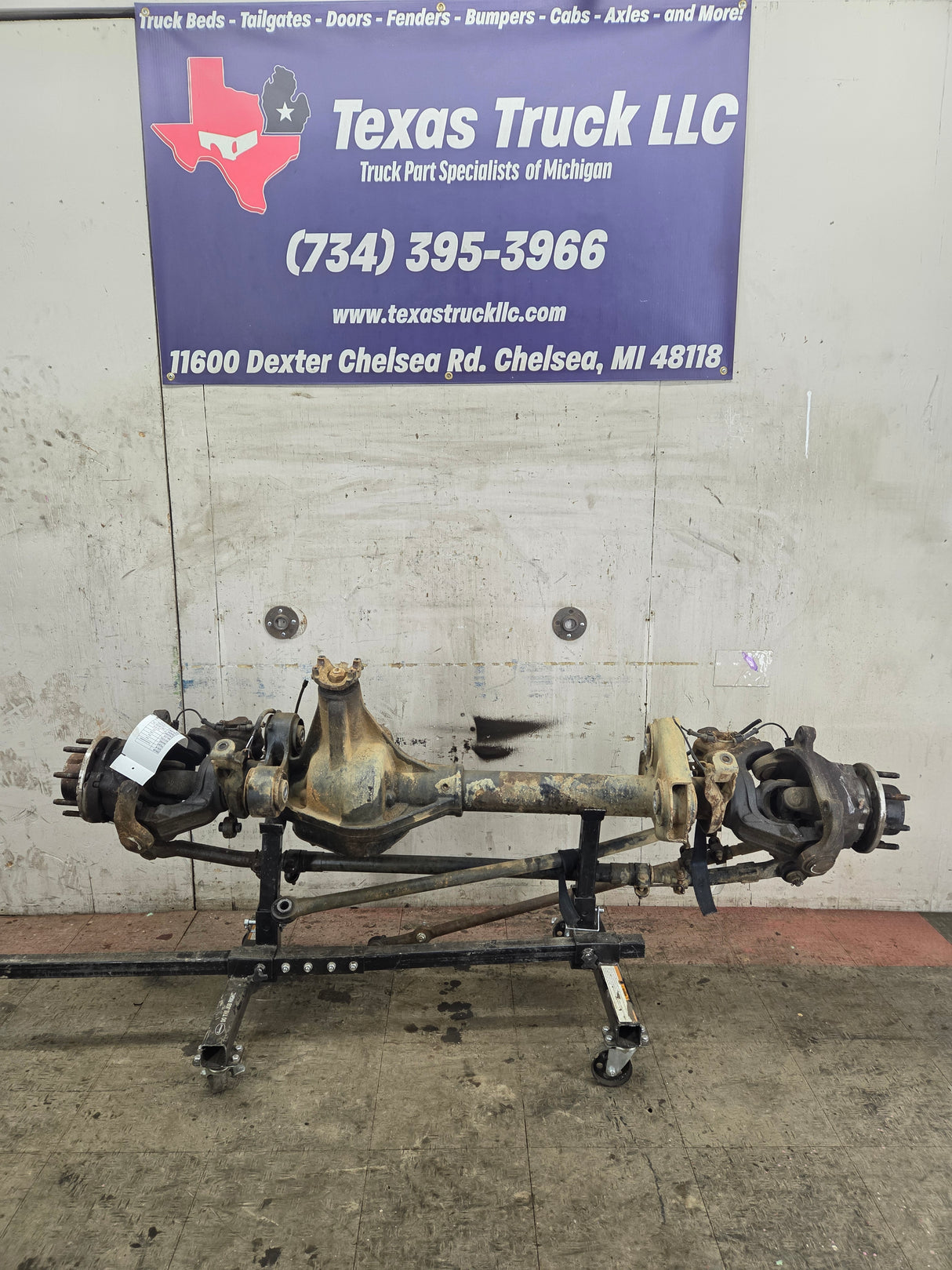 2005-2010 Ford Super Duty F250 F350 FRONT Axle 3.73 SRW 428K miles